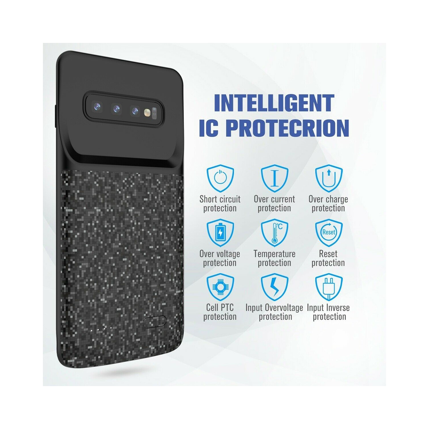 Samsung Galaxy Note 10+ 10 Boîtier de batterie haute capacité de 6000 mAh avec trou S-Pen