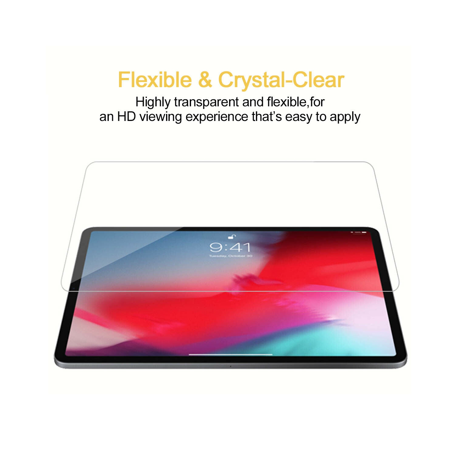 Protecteur d’écran Ultra HD/mat antireflet/verre trempé pour tous les modèles de iPad