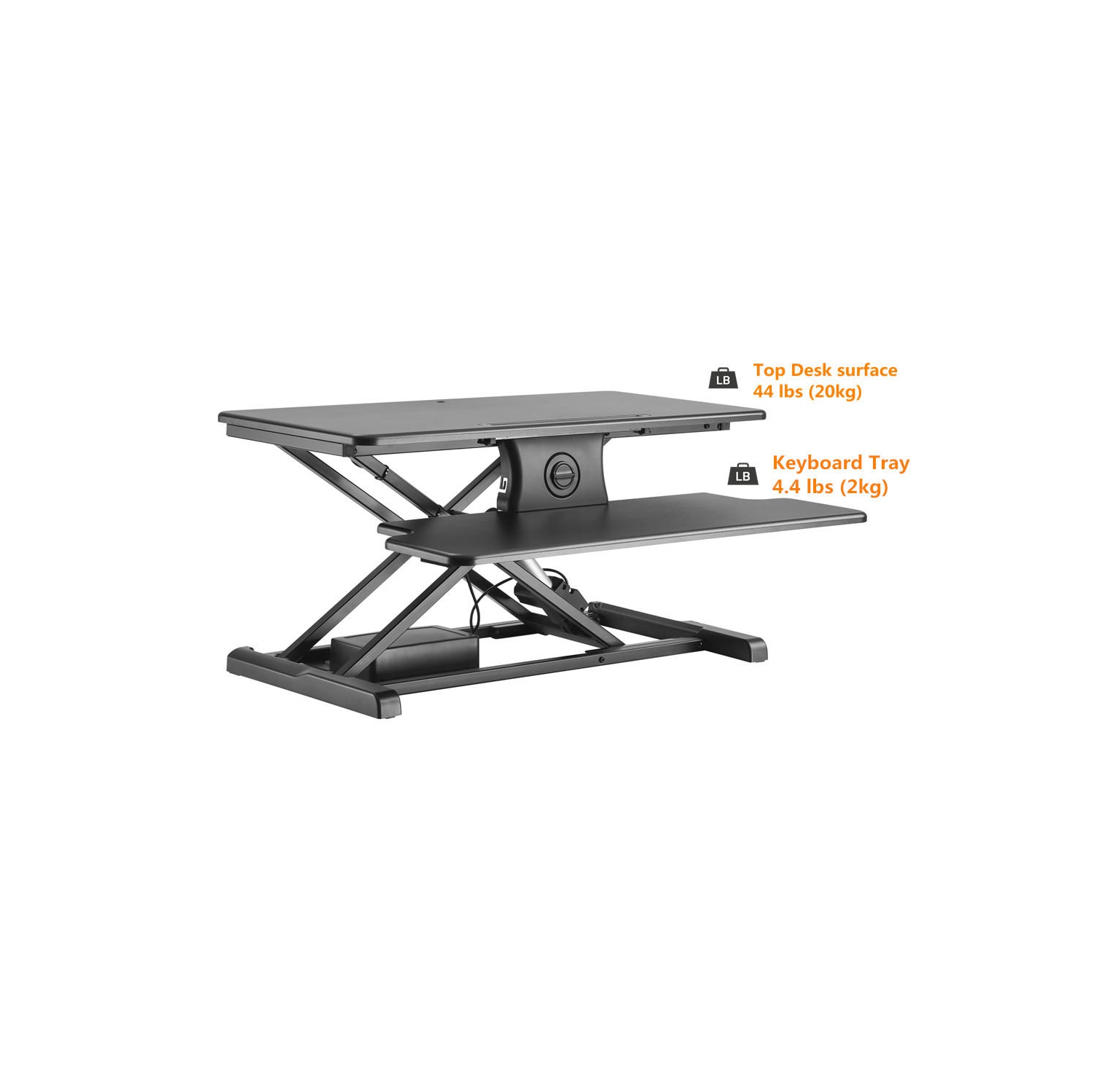 Standing Desk Converter, Electric Sit Stand Desk,Height Adjustable Task Desks & Workstations, One-Touch Button 31.5" Desk Riser Fits Dual Monitor