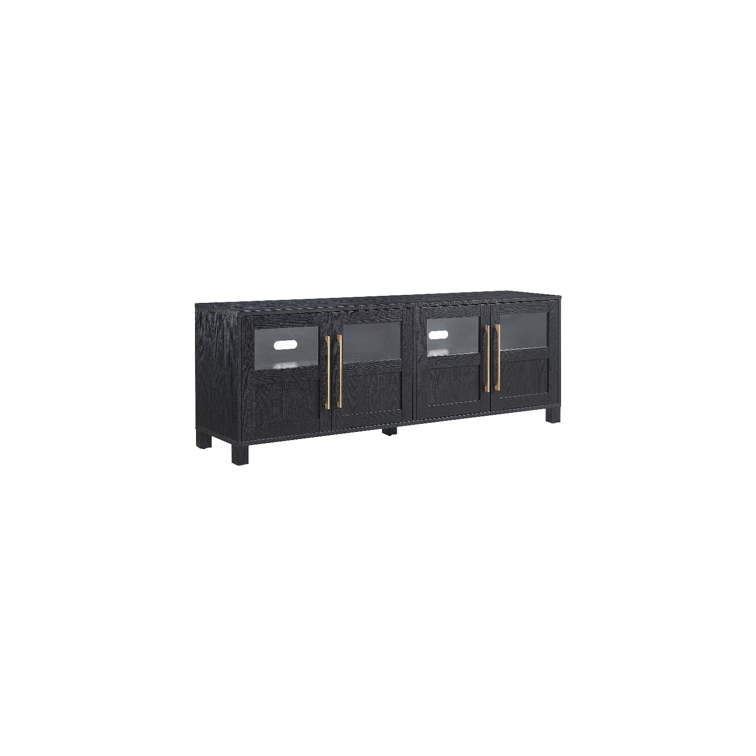 Henn&Hart 68" Black TV Stand