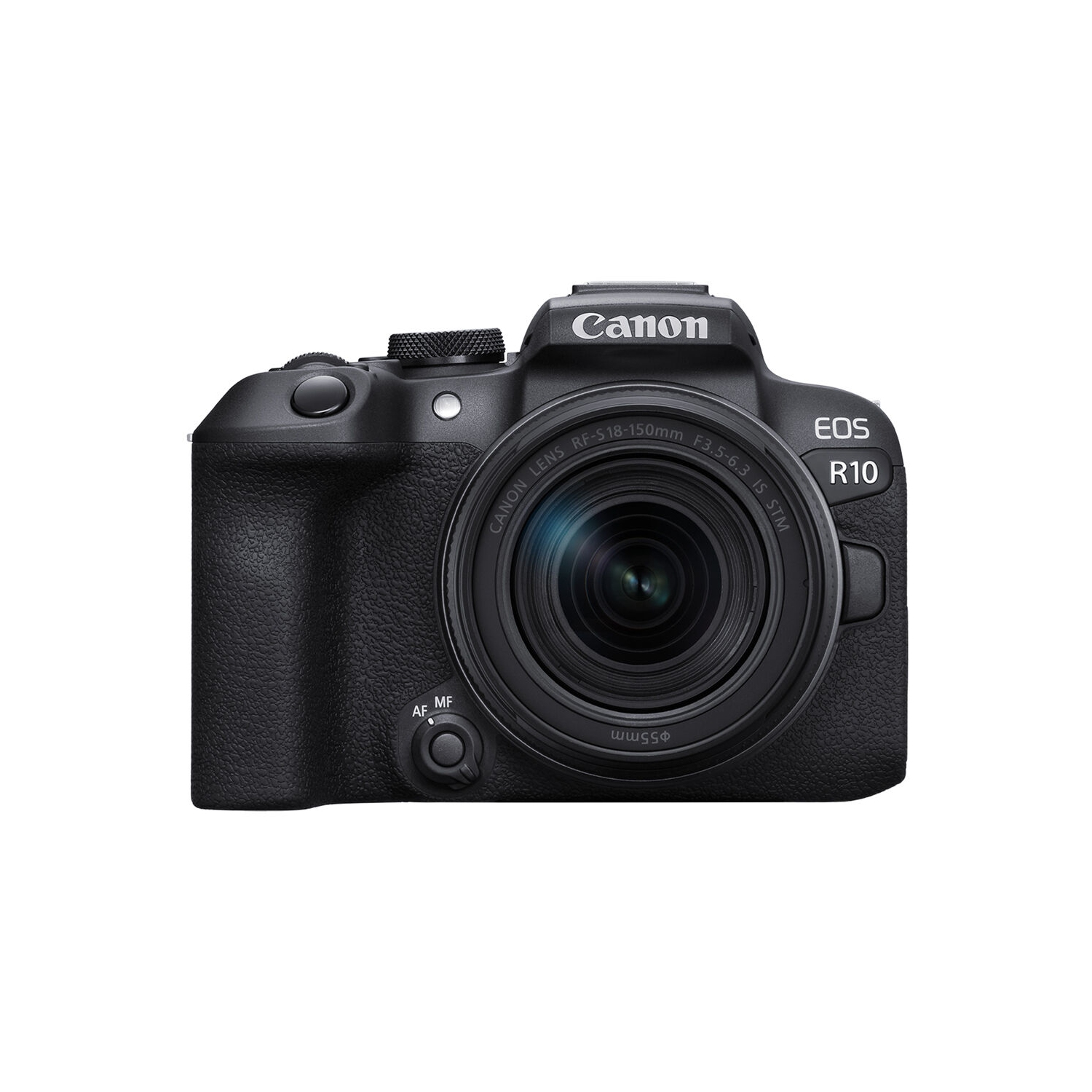 Appareil photo sans miroir EOS R10 de Canon avec objectif 18-150 mm + carte 18 Go + sac + plus