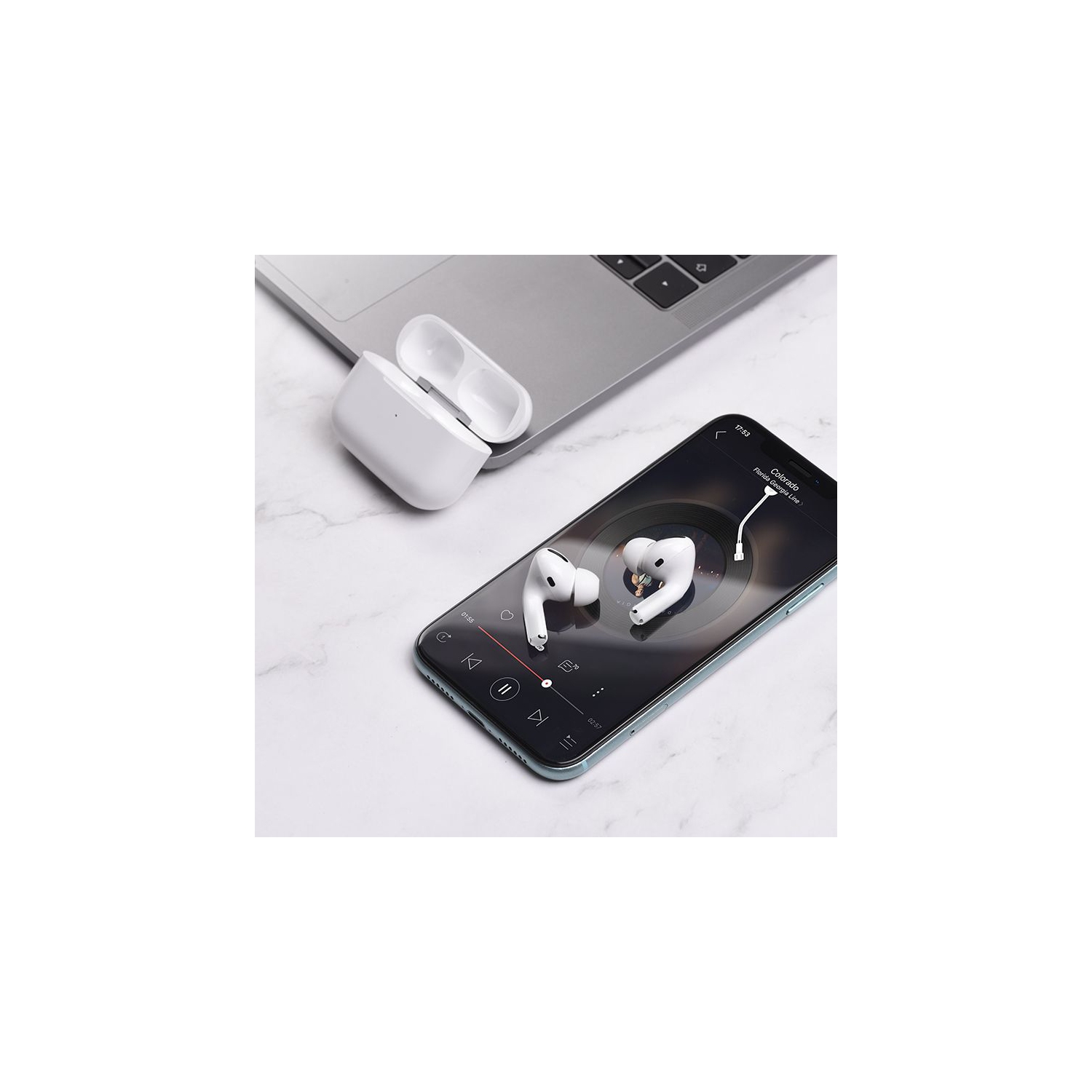 Écouteurs Bluetooth sans fil véritables écouteurs intra-auriculaires à commande tactile antibruit compatibles avec iPhone Samsung