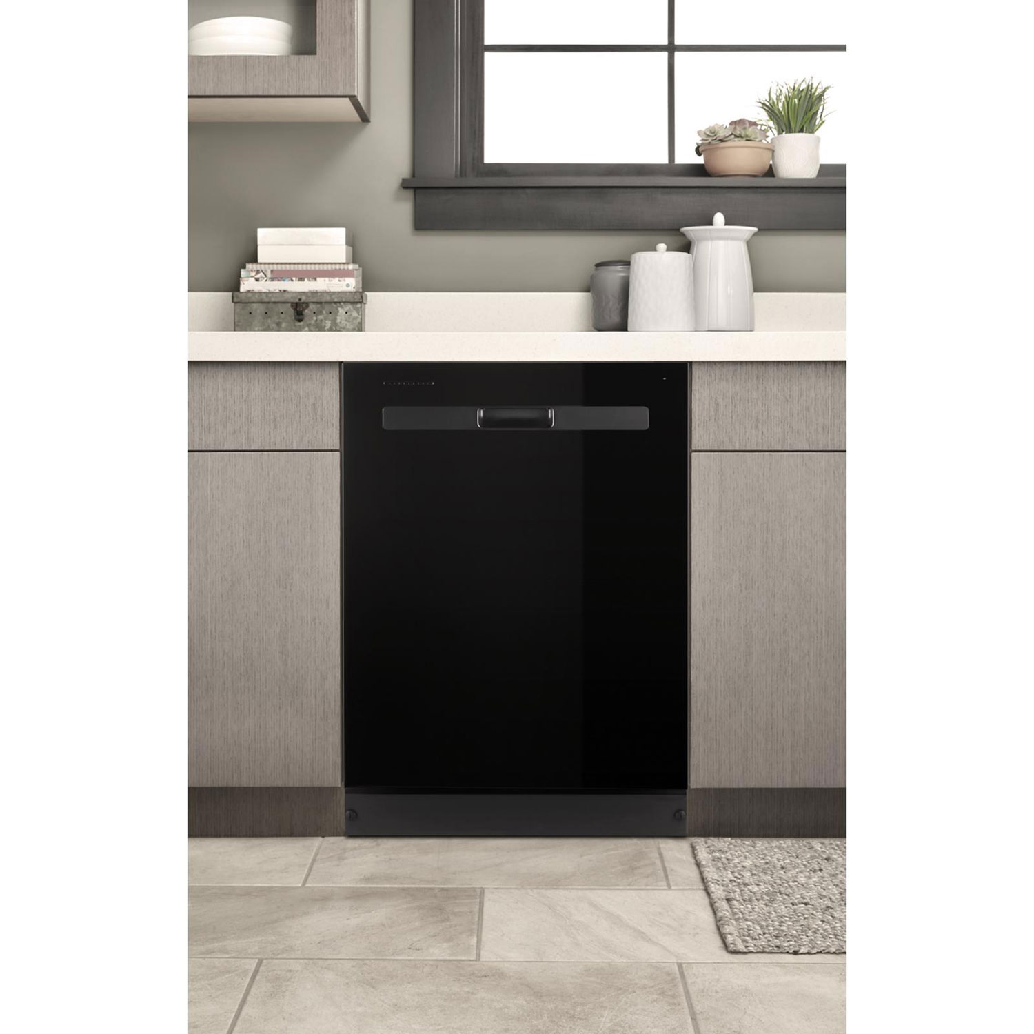 Whirlpool 24" 55dB Built-In Dishwasher - Black