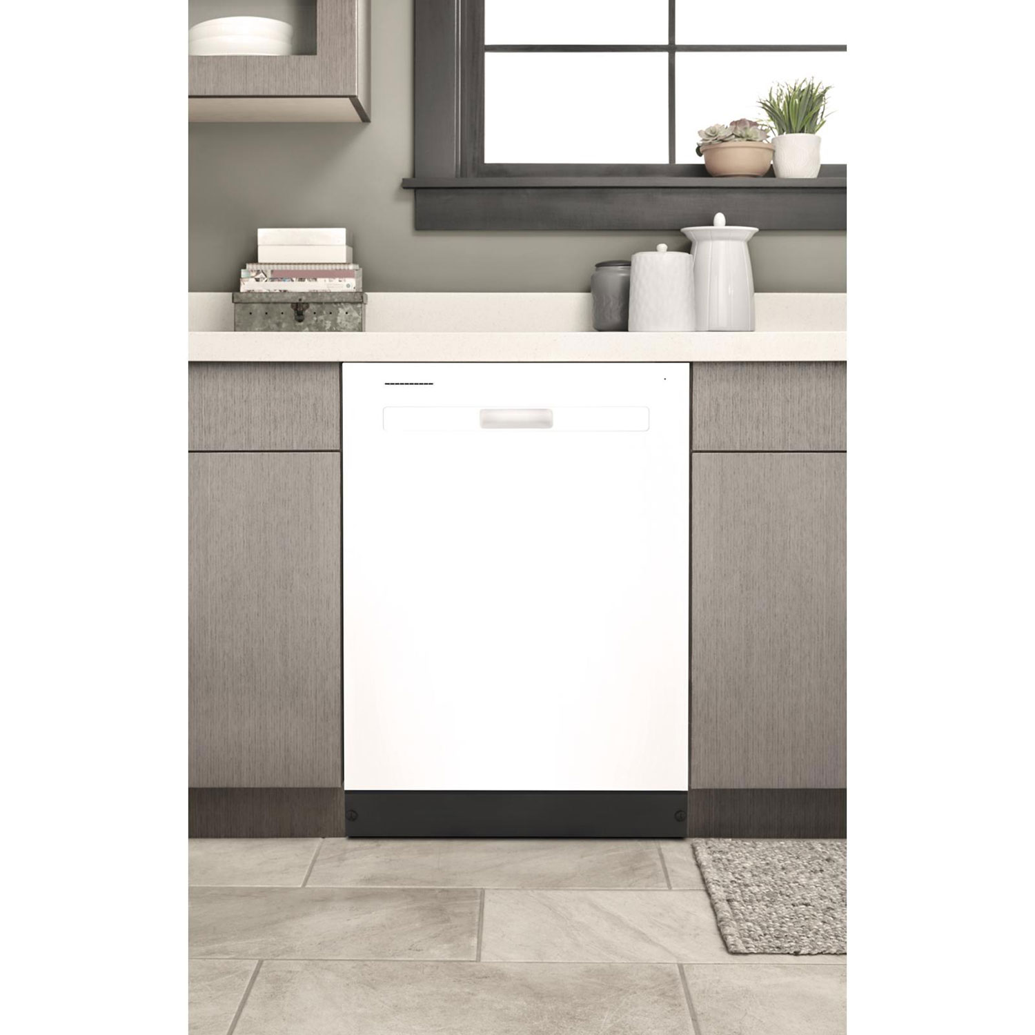 Whirlpool 24" 55dB Built-In Dishwasher - White