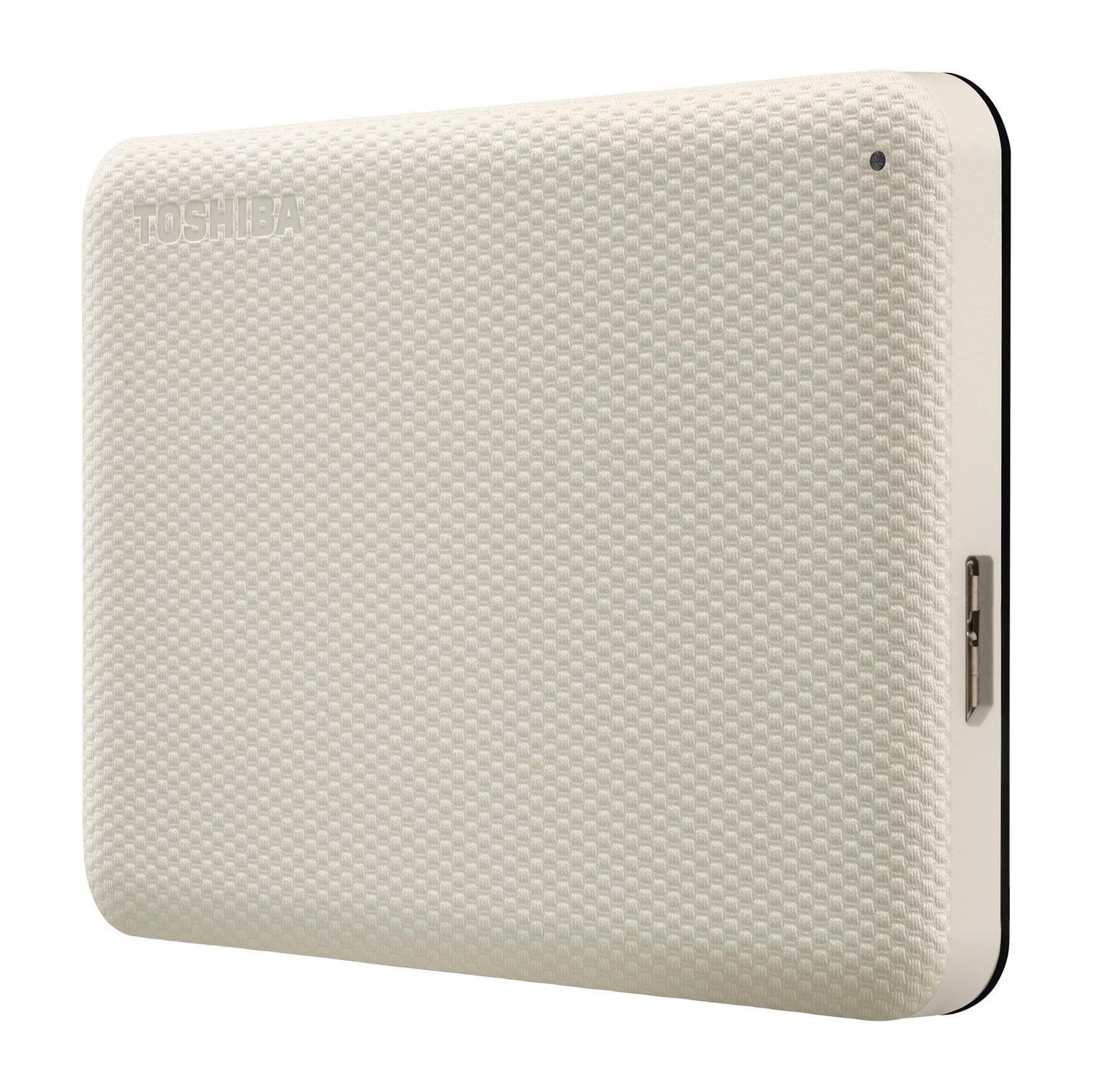 Toshiba Canvio Advance 2TB USB 3.0 External Hard Drive - White