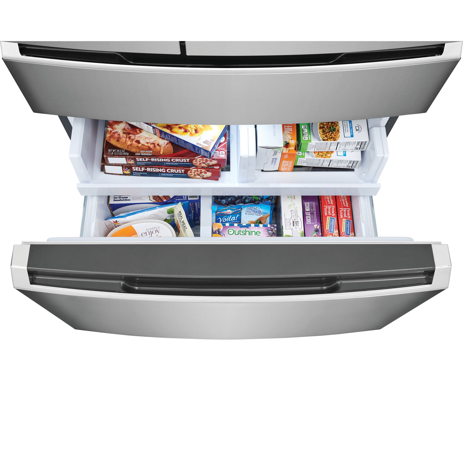 Réfrigérateur à deux portes de 21,5 pi³ 36 po Gallery de Frigidaire - Acier inoxydable