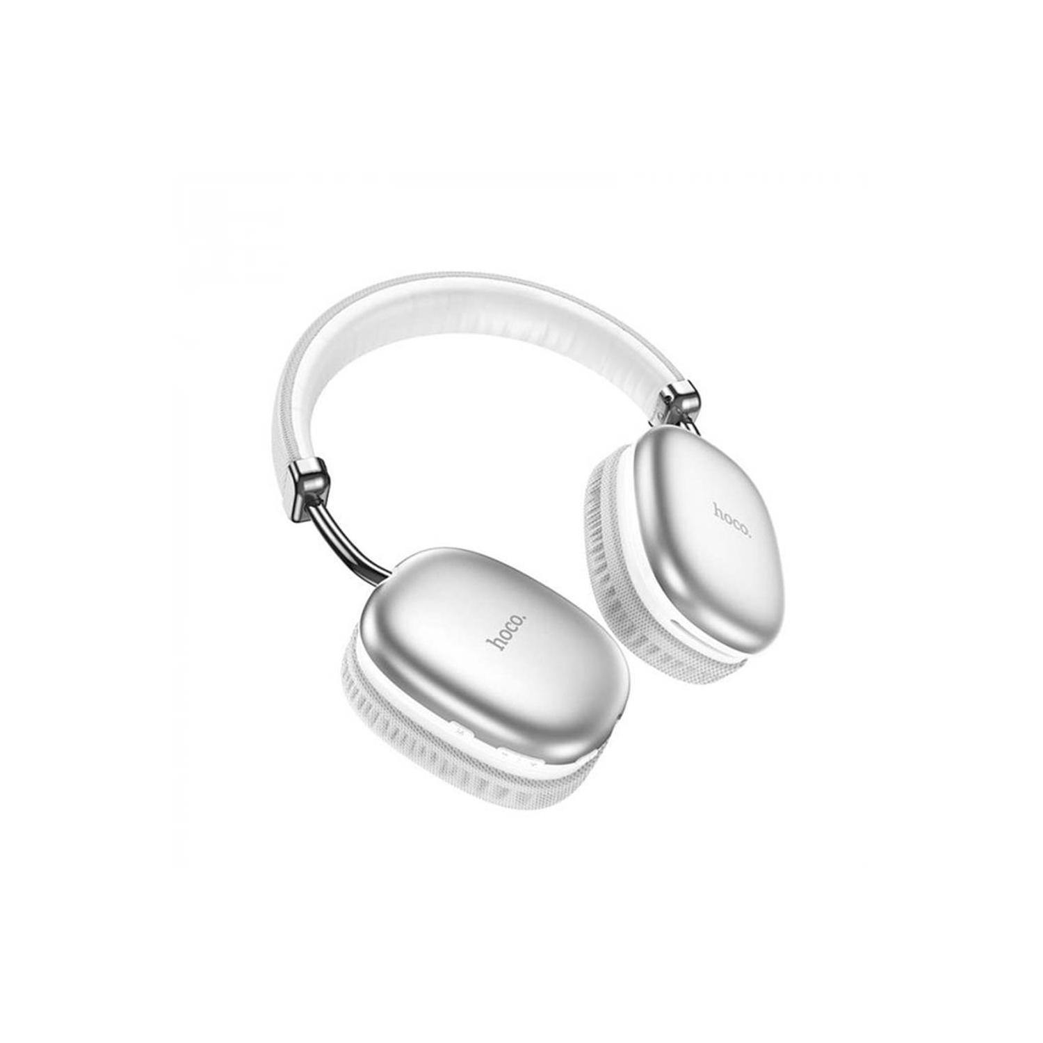 Écouteurs stéréo avec fil/sans fil Bluetooth V5,3 avec micro haut de gamme prise en charge mains libres TF aux, argent