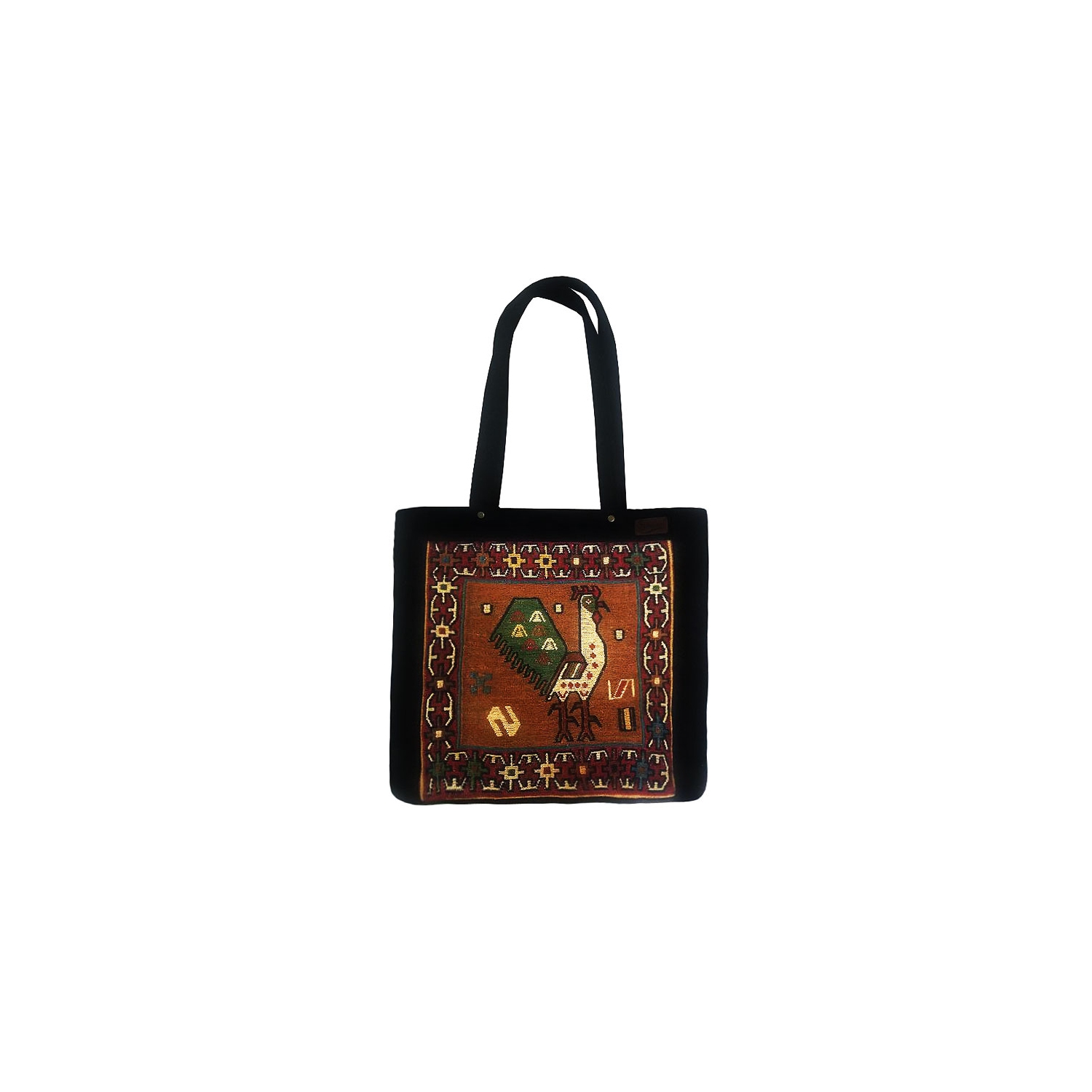 Wool Kilim Tote & Shoulder Bag by SONNATI