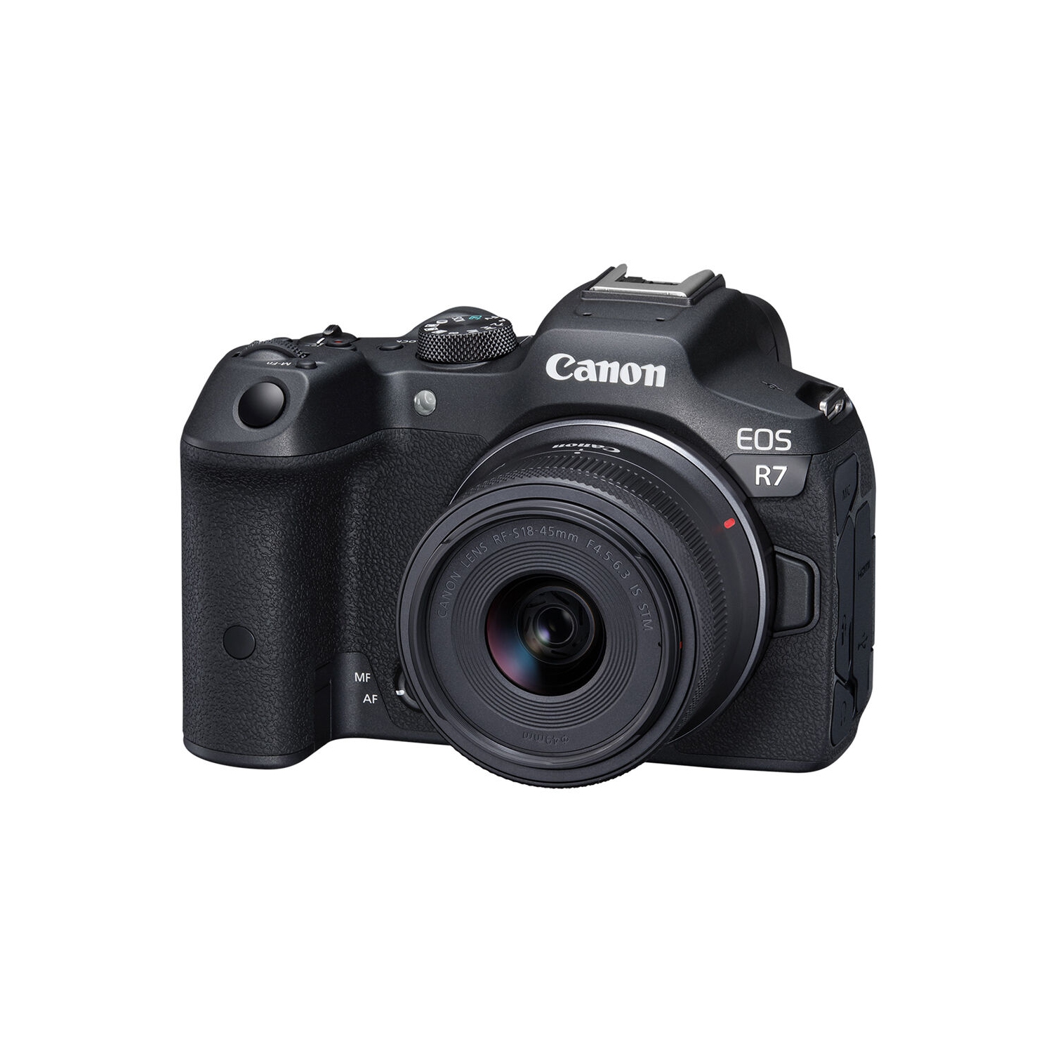 Canon EOS R7 Mirrorless Camera + Canon EF 50mm Lens + 64GB TOUGH Card + More