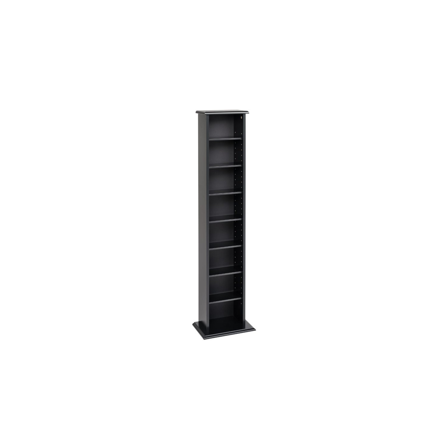 Wright Home Engineered Wood Media Storage Tower in Black Finish