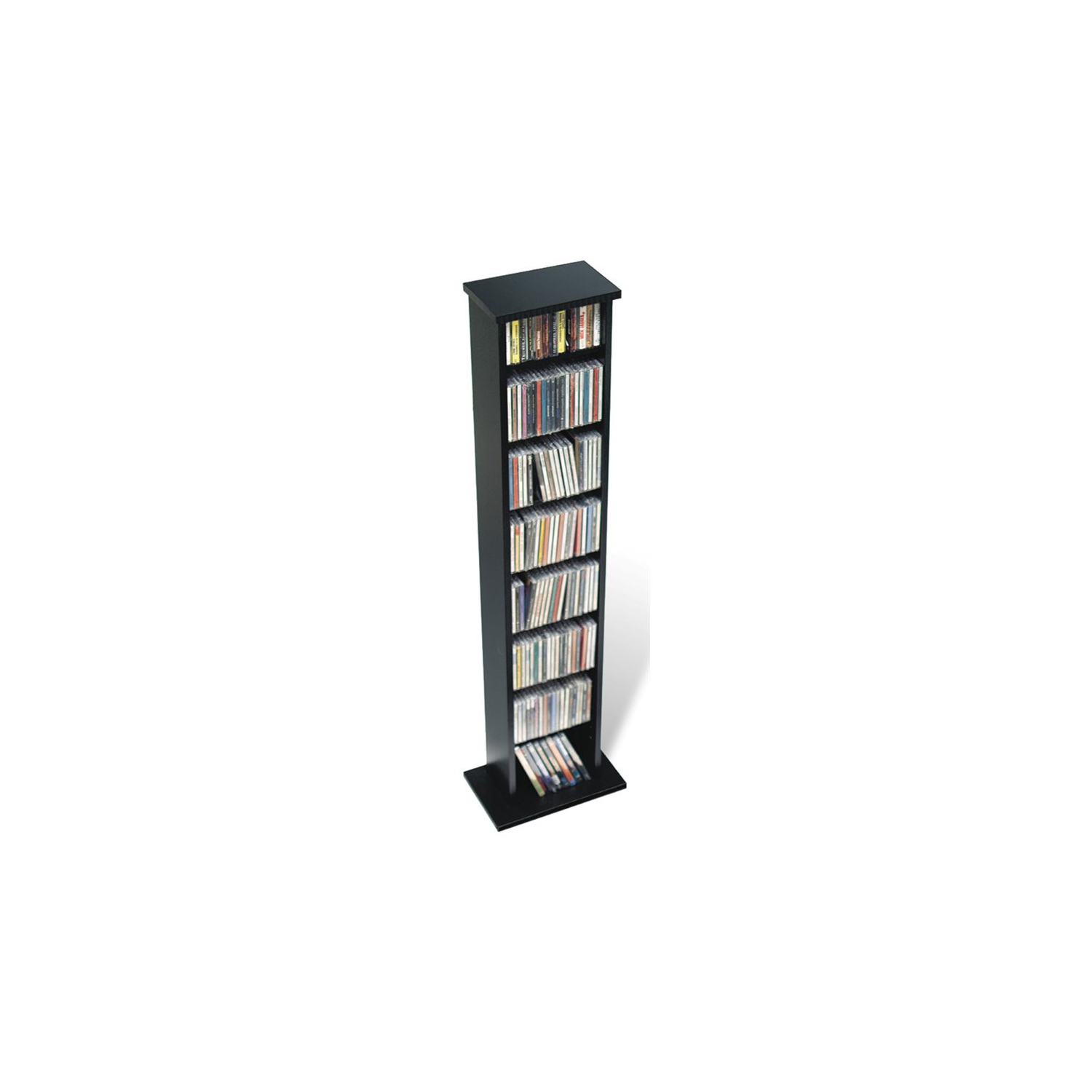 Wright Home Engineered Wood Media Storage Tower in Black Finish