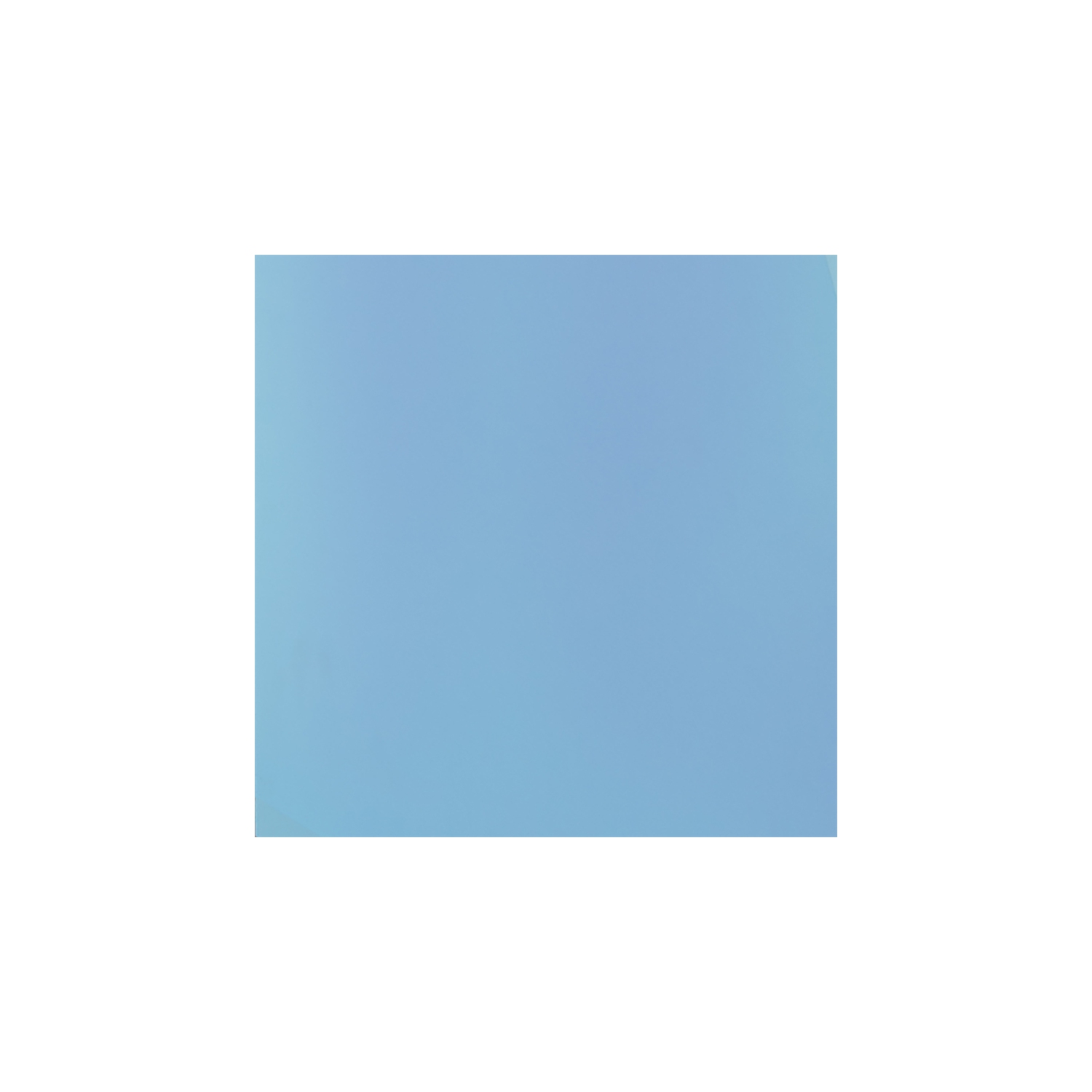 Bowery Hill Modern Wood Storage End Table in Light Blue Finish