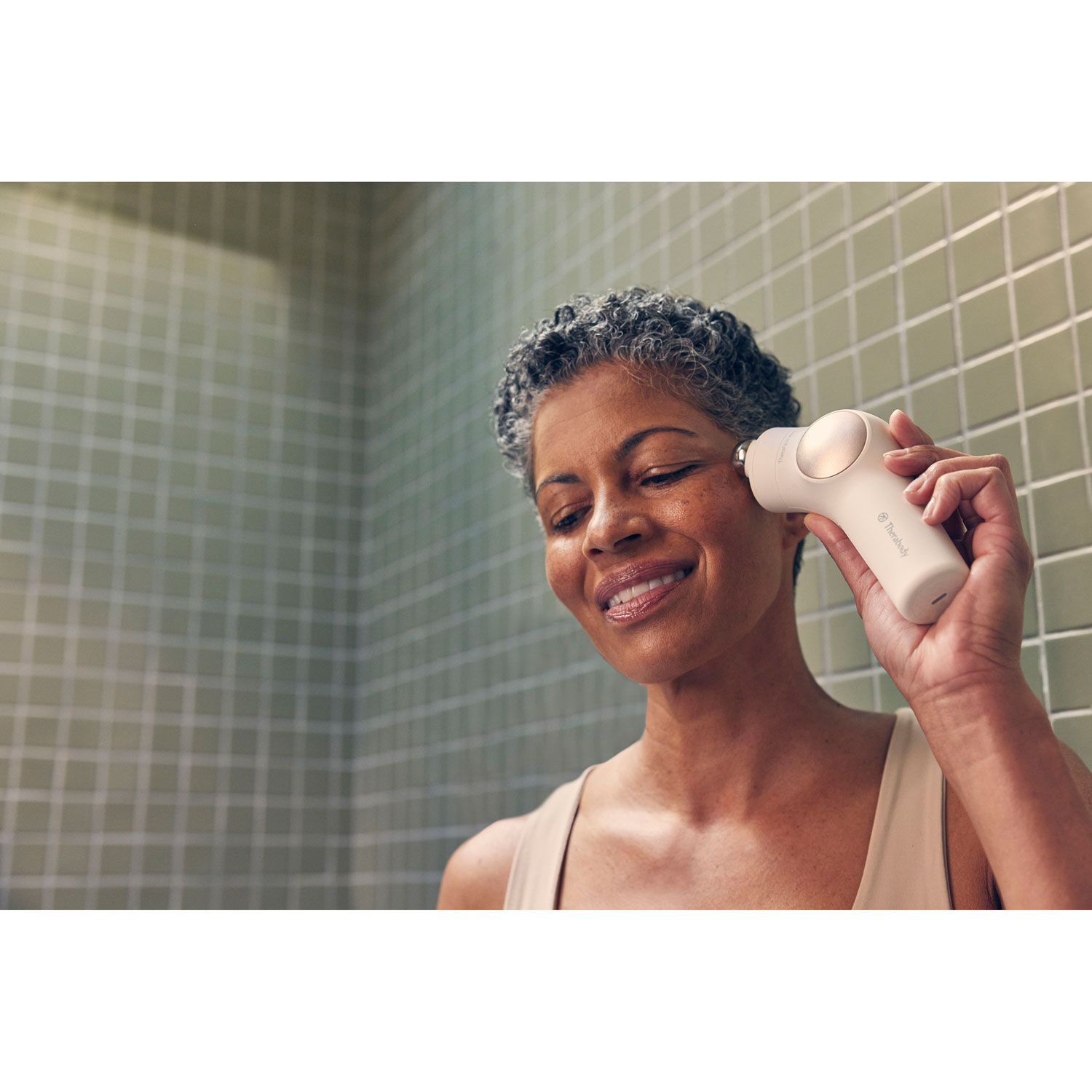 Theragun TheraFace Pro Percussive Skin Care & Cleansing Device - White