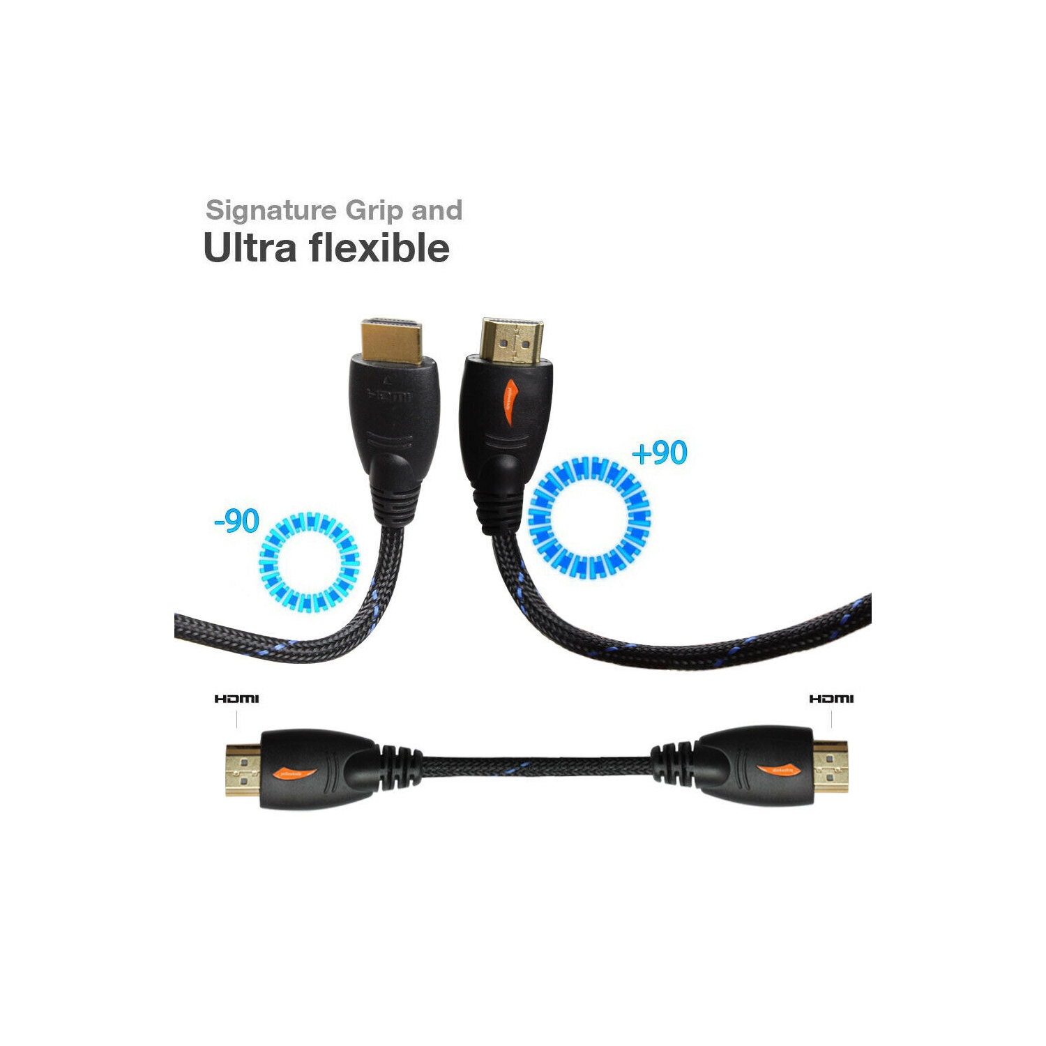 Extra Long 50FT 66FT Super High Speed HDMI Cable 1.4 Ethernet 3D 1080P HDTV  xBox