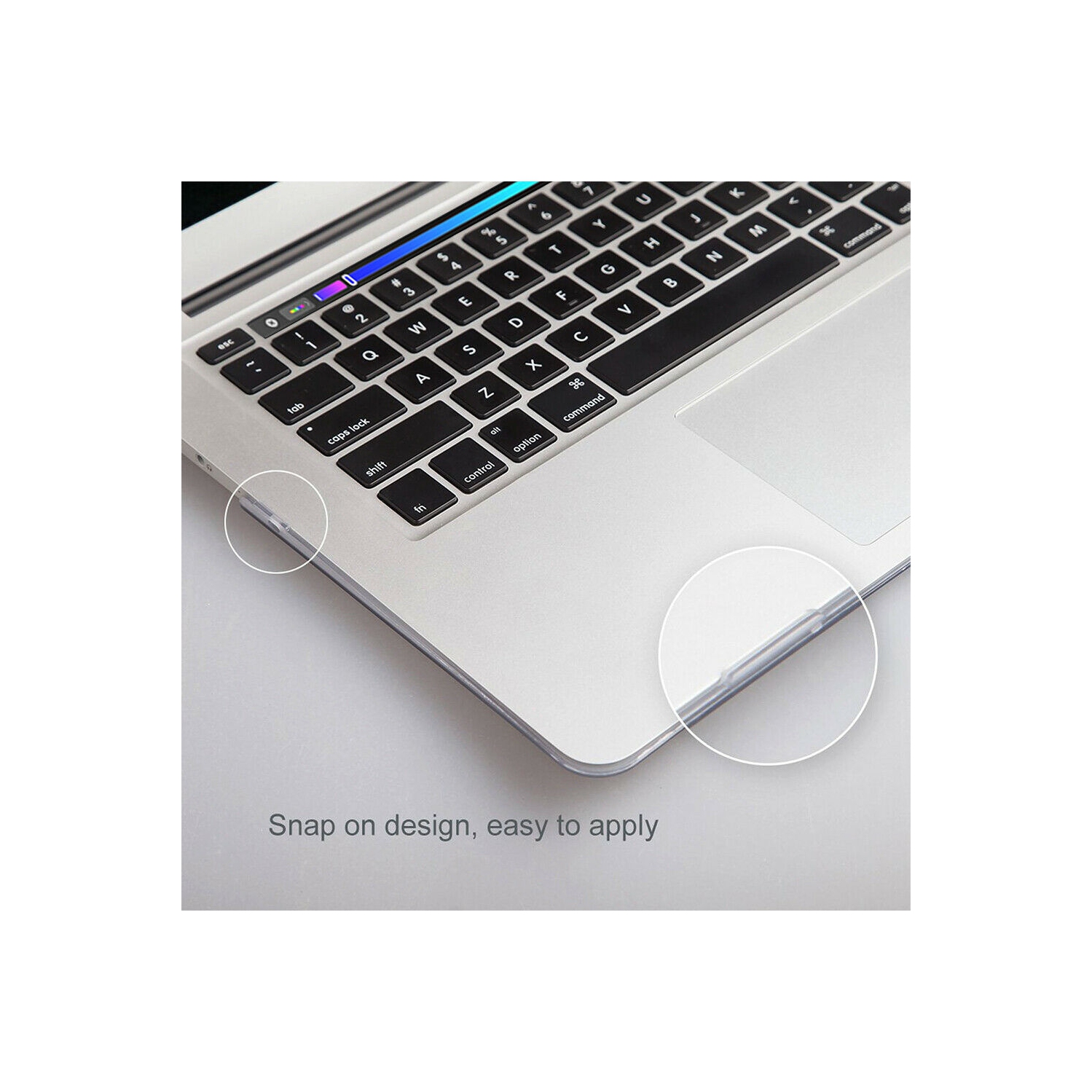 MacBook Pro 13" A2251 A2289 2020 Clear Case + Keyboard Cover + Screen Protector