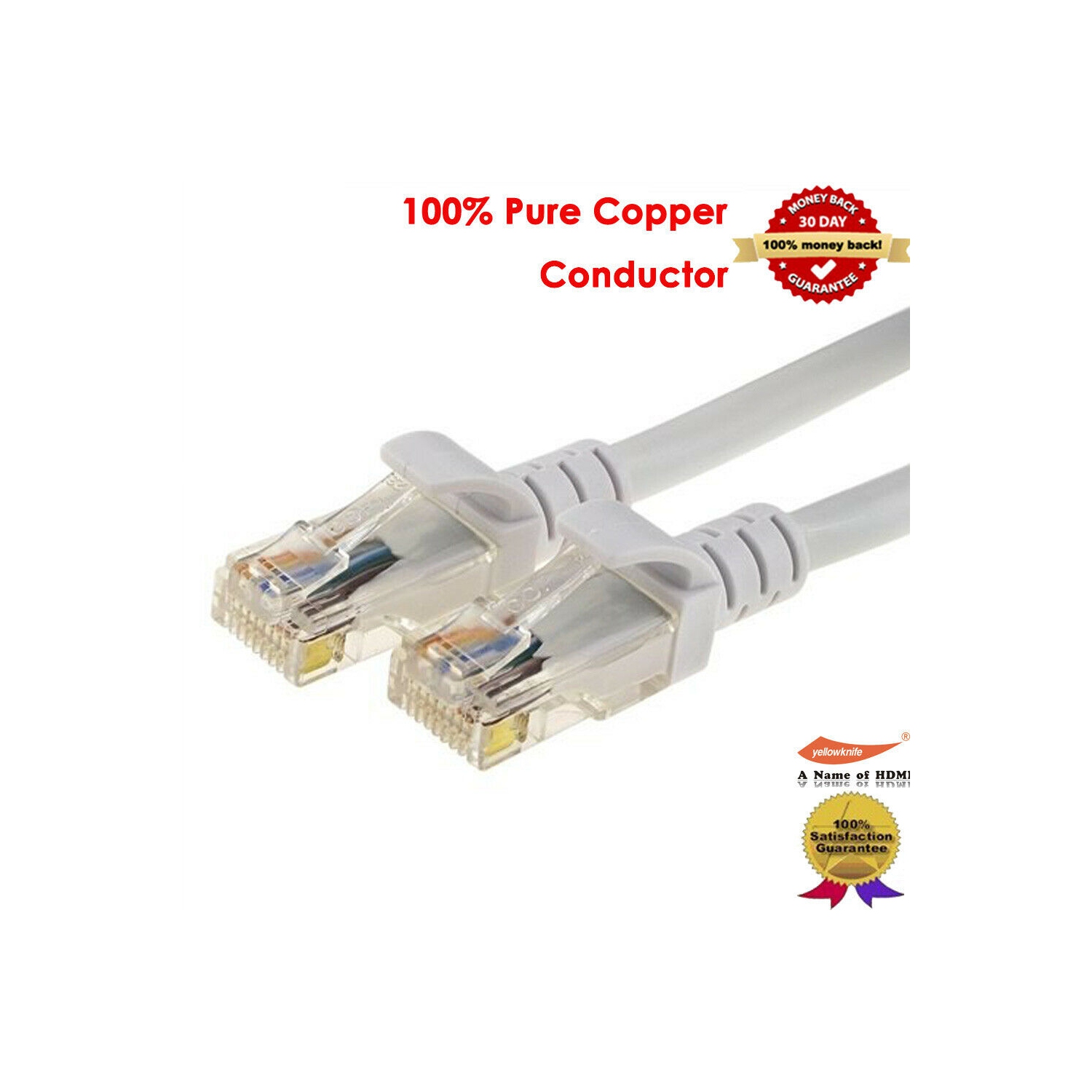 FREE EXPEDITED - Category 8 High Speed Fastest Ethernet Lan Cable Cat 5e 6 7 LOT