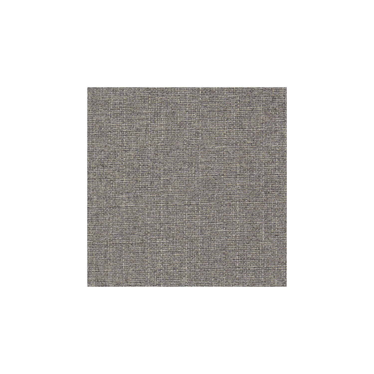 HomePop – Pouf de rangement rond en bois et en tissu, gris pâle