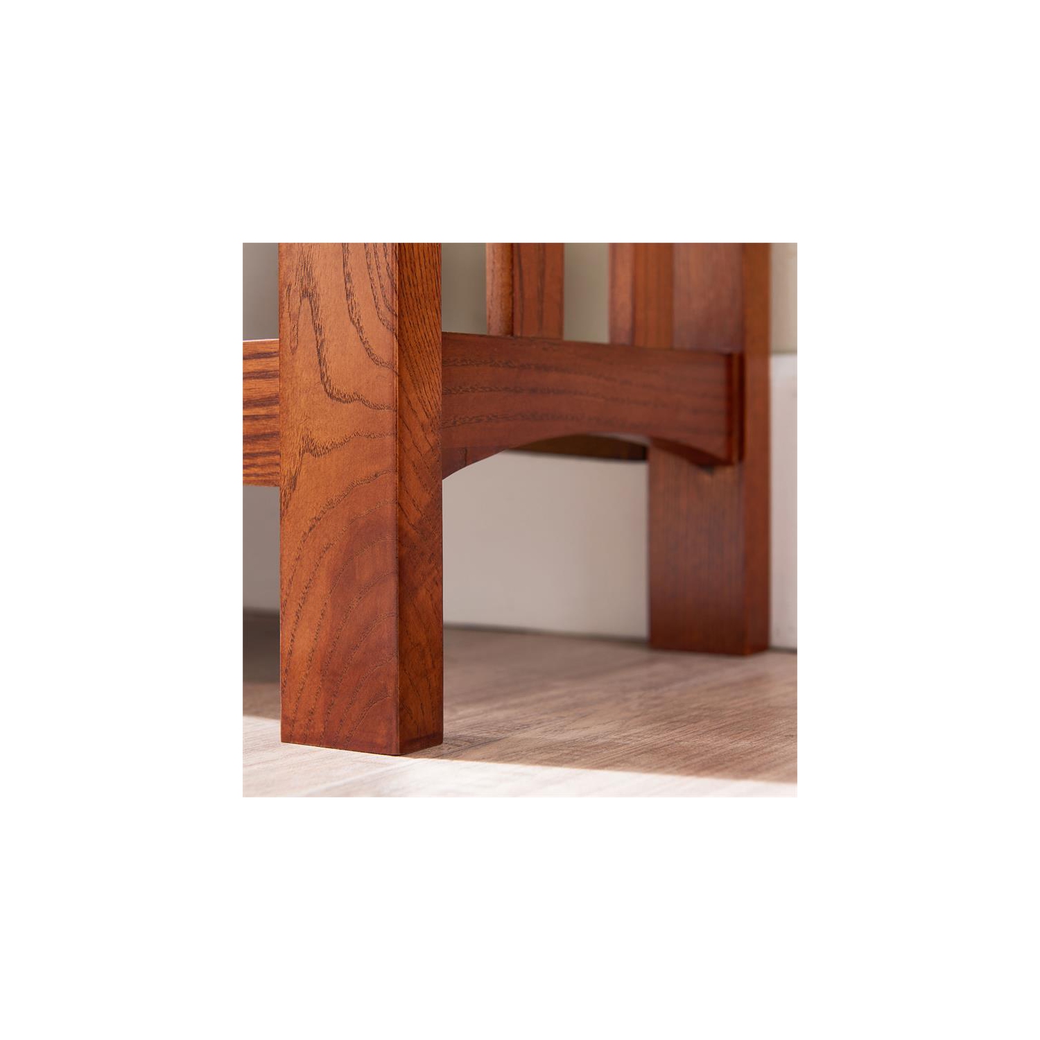 Leick Home 8261 Mission Impeccable Wood Bookcase with Drawers in Medium Oak