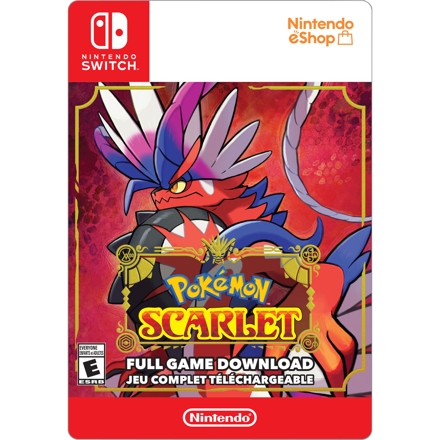 Buy NINTENDO SWITCH Pokémon Scarlet – Download