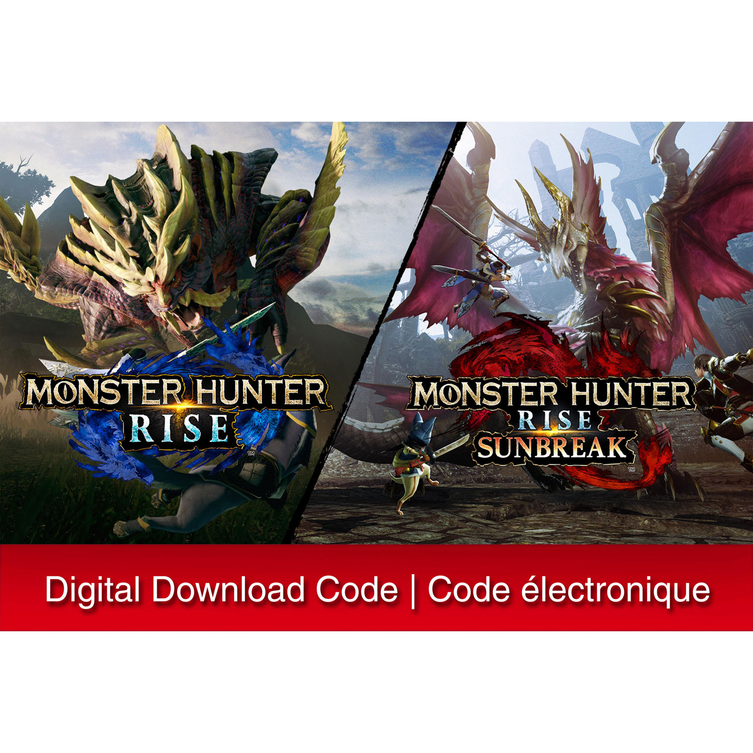 Monster Hunter Rise + Sunbreak (Switch) - Digital Download