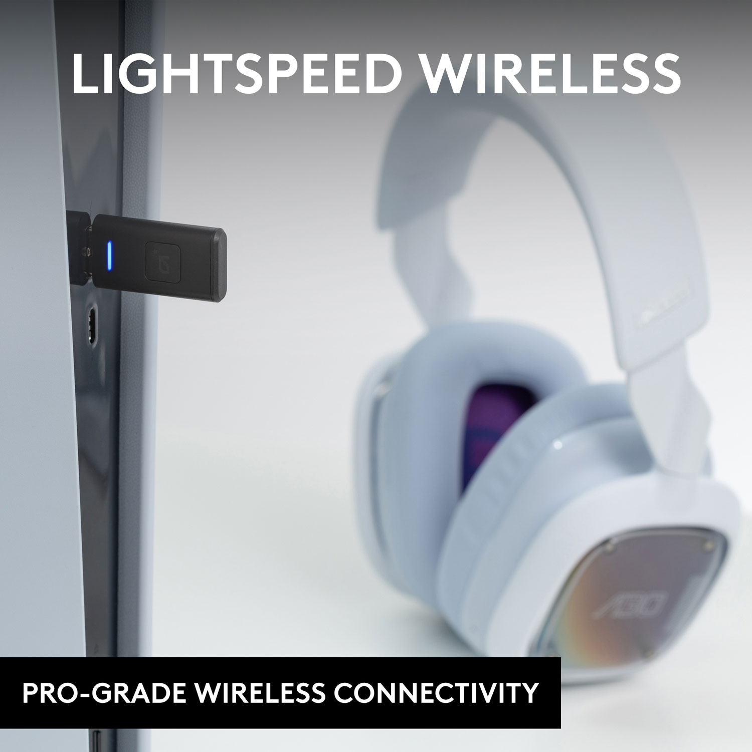 Astro A30 LightSpeed Wireless Gaming Headset for PC/PS5/PS4/Switch - White