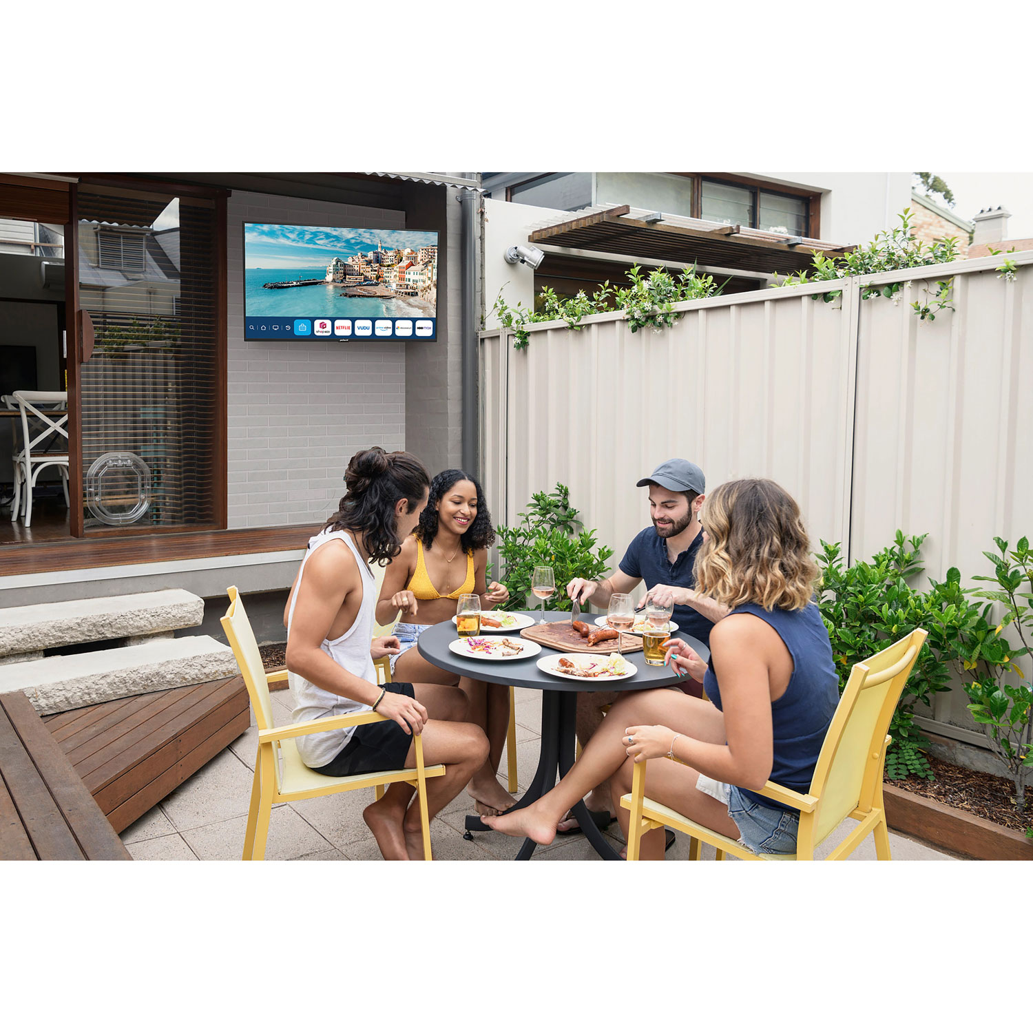 Neptune Partial Sun 55" 4K UHD HDR LED webOS Outdoor Smart TV