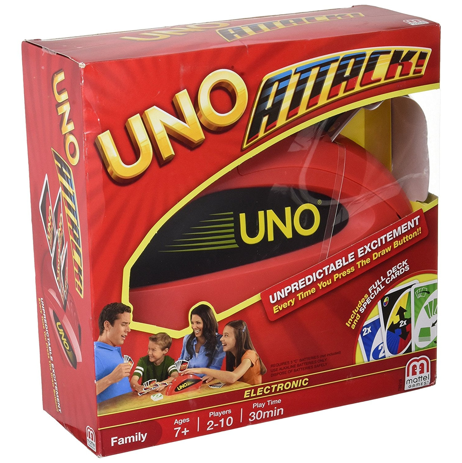 Uno Attack Card Game Toy