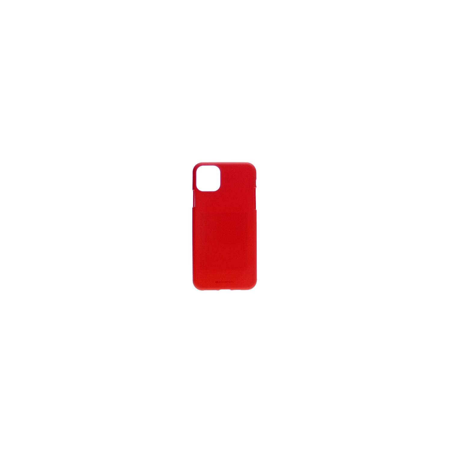 TopSave Goospery Soft Feeling Jelly Silky Slim Bumper Coque pour iPhone 14 Plus(6.7"), rouge