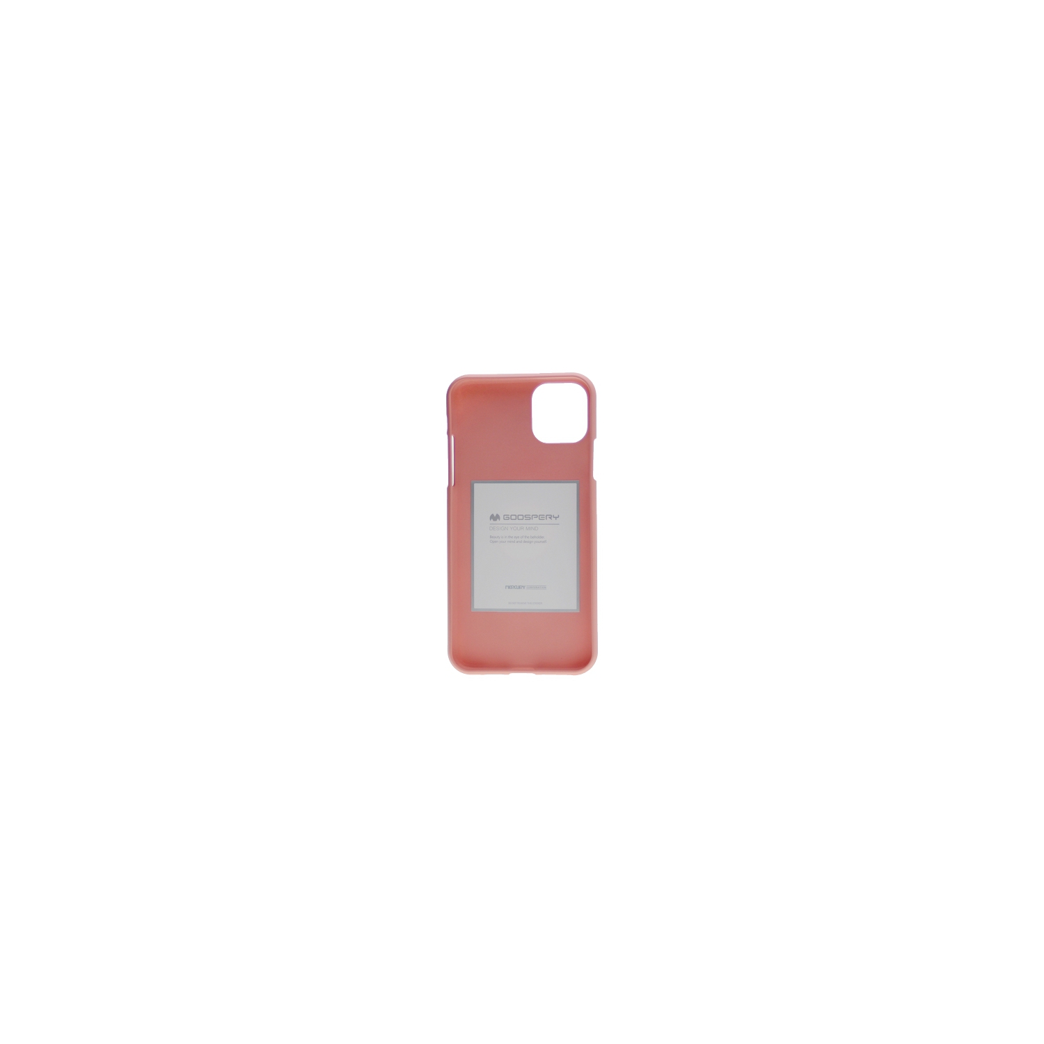TopSave Goospery Soft Feeling Jelly Silky Slim Bumper Case For iPhone 14 Plus(6.7"), Pink