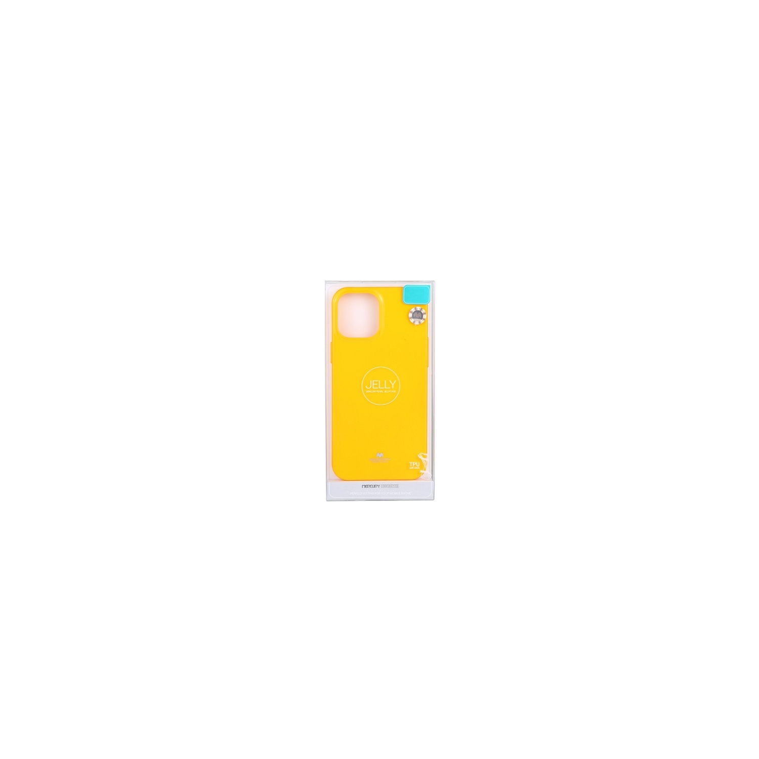 TopSave Goospery Pearl Jelly Gel TPU Case For iPhone 14 Plus(6.7"), Yellow