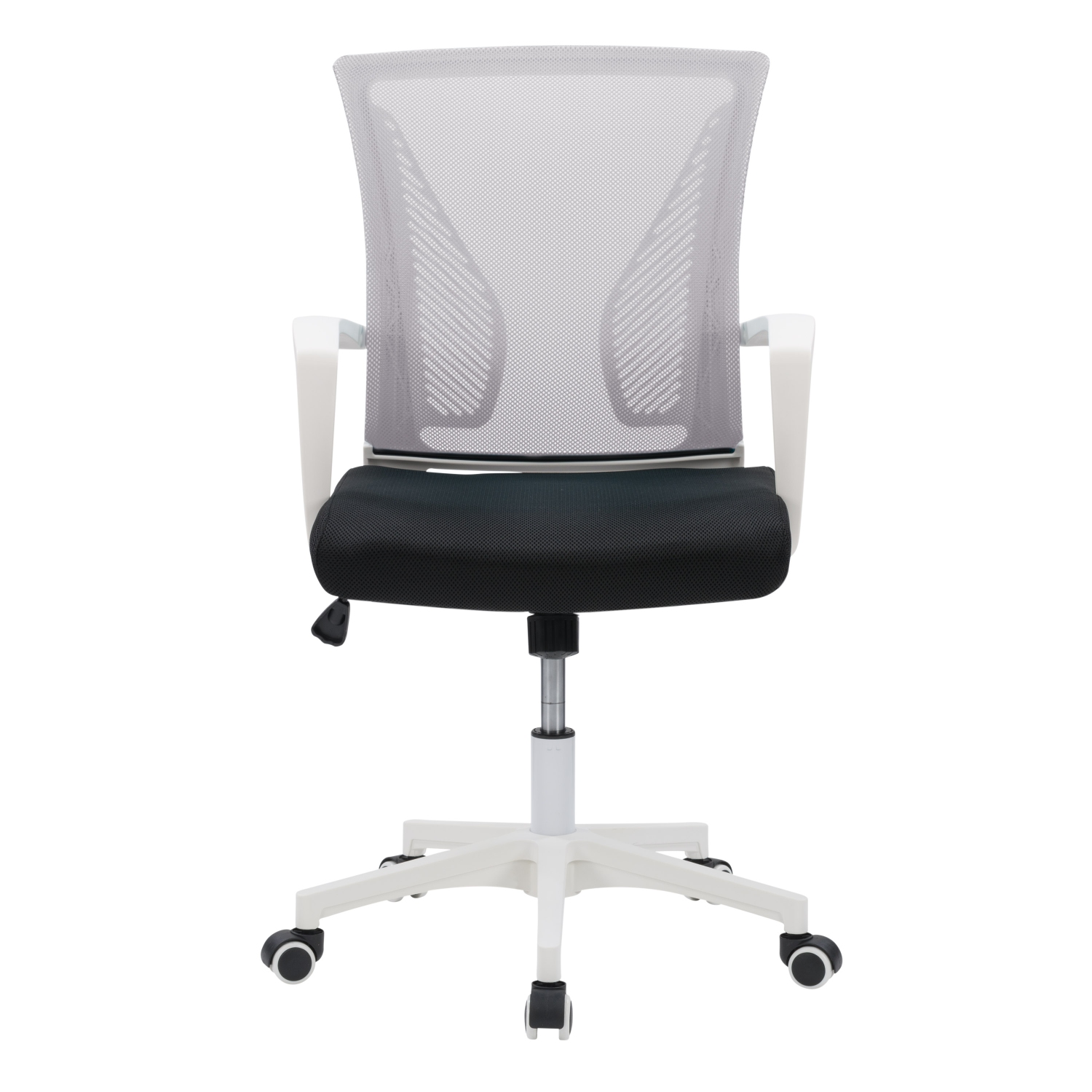 Fauteuil de bureau ergonomique à dossier en maille gris