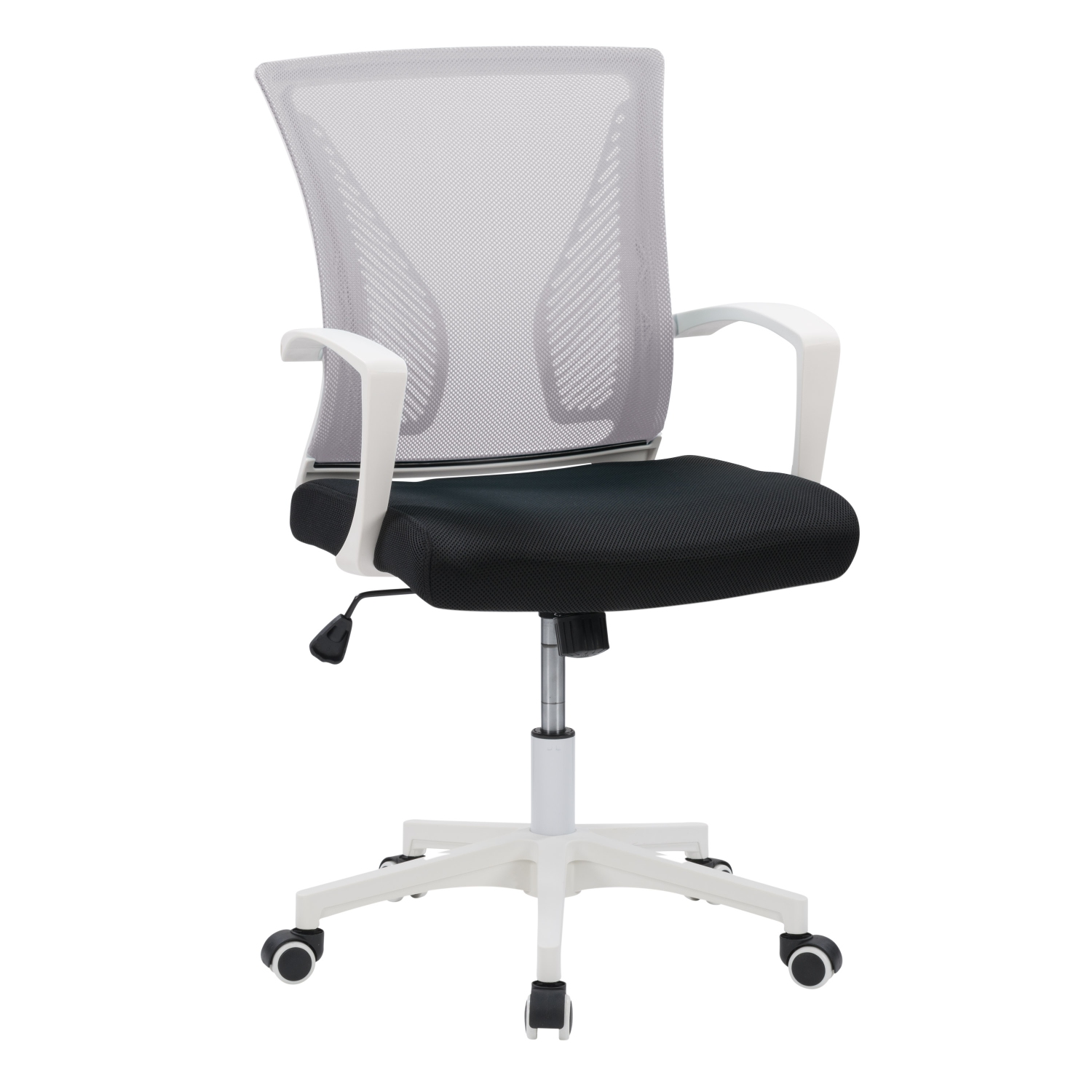 Fauteuil de bureau ergonomique à dossier en maille gris