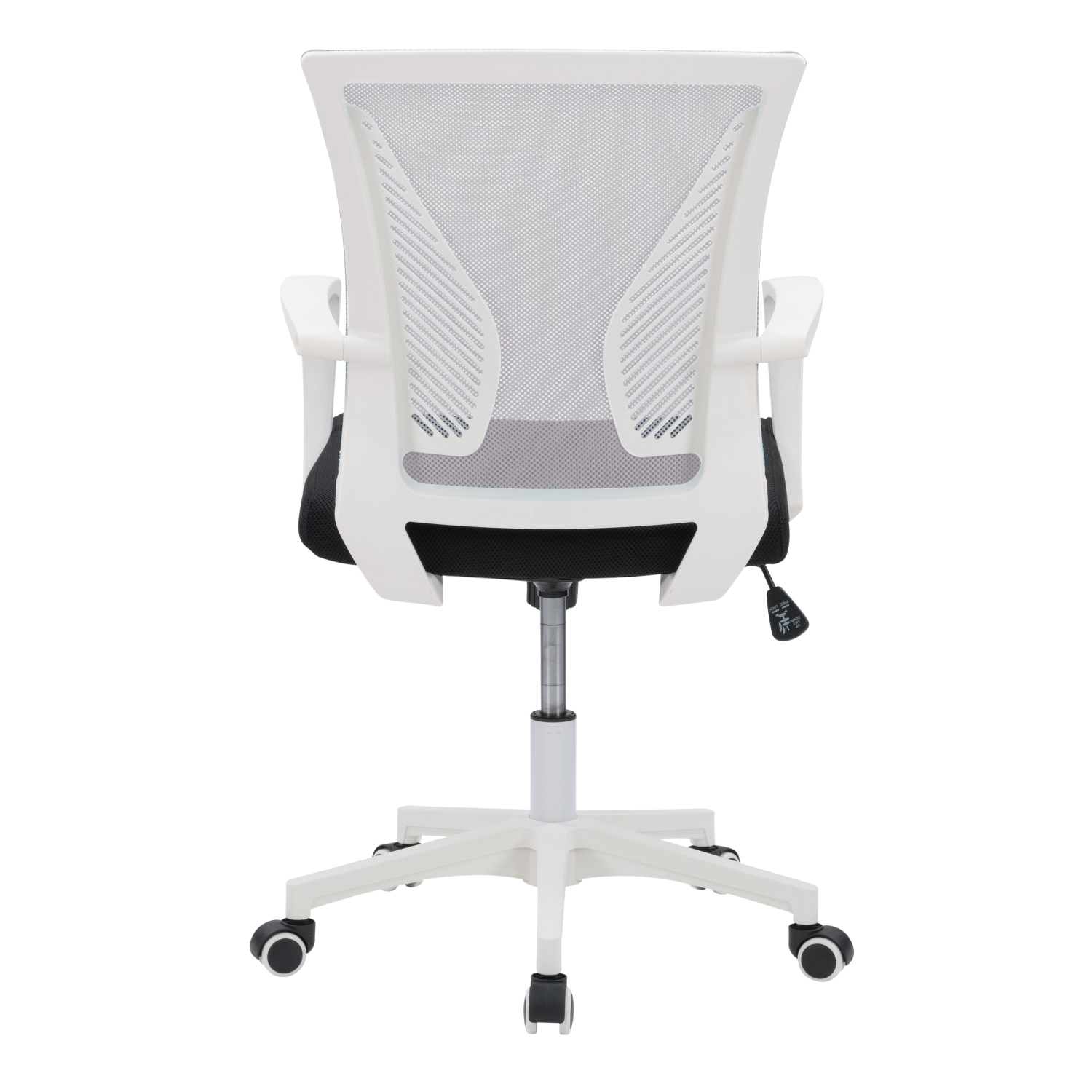 Fauteuil de bureau ergonomique à dossier en maille gris