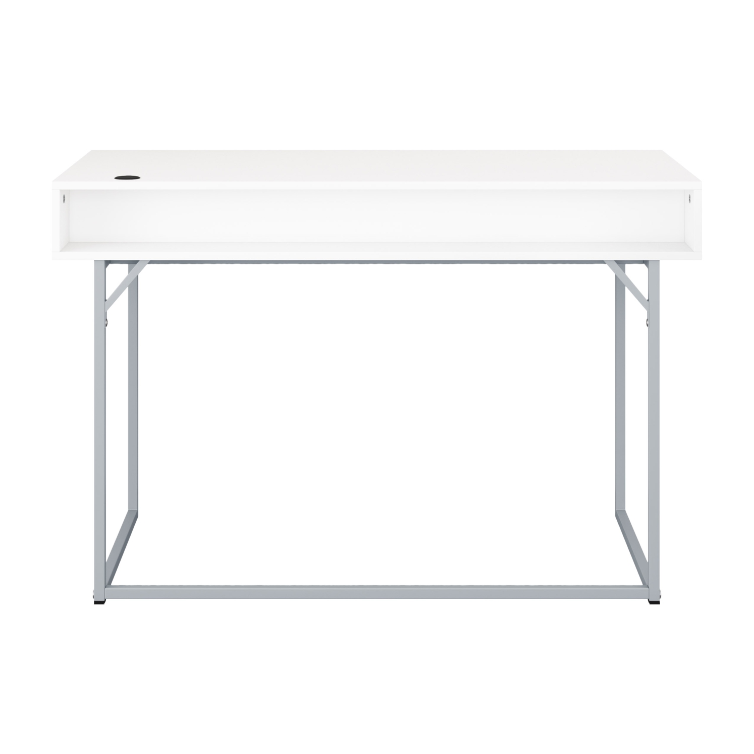 CorLiving Auston Single Drawer White Desk
