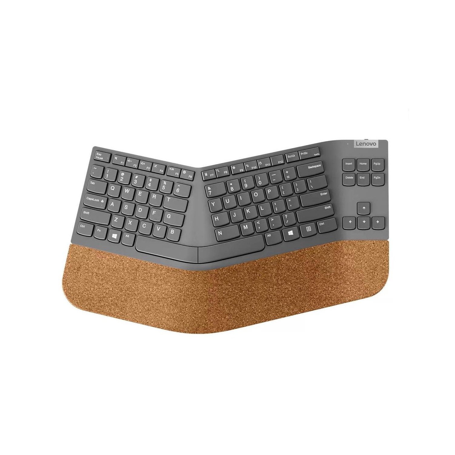 Lenovo Go Wireless Split Keyboard - Storm Grey - US English -