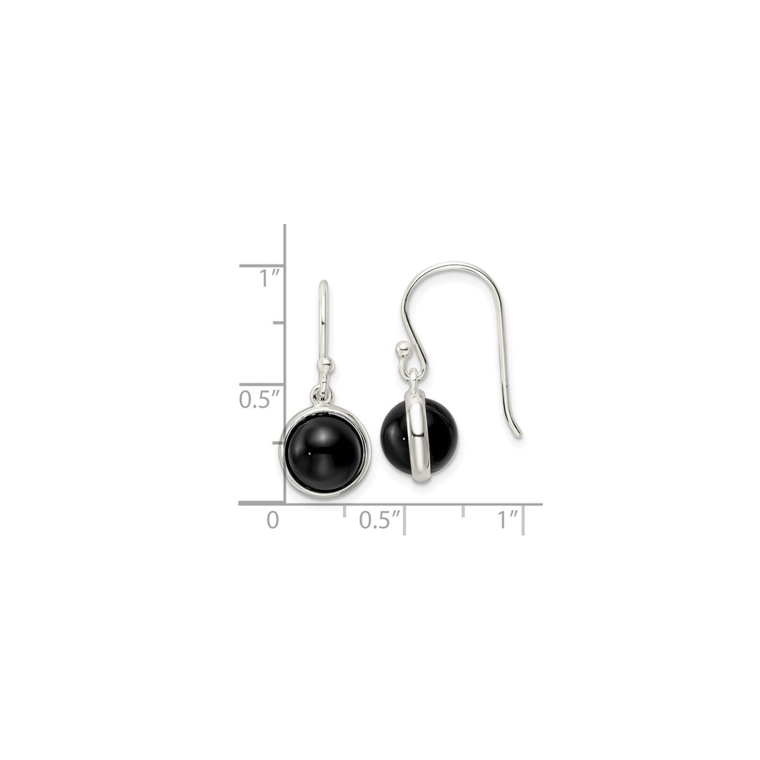 Boucles d'oreilles ?á balle en peluche en argent sterling en argent sterling