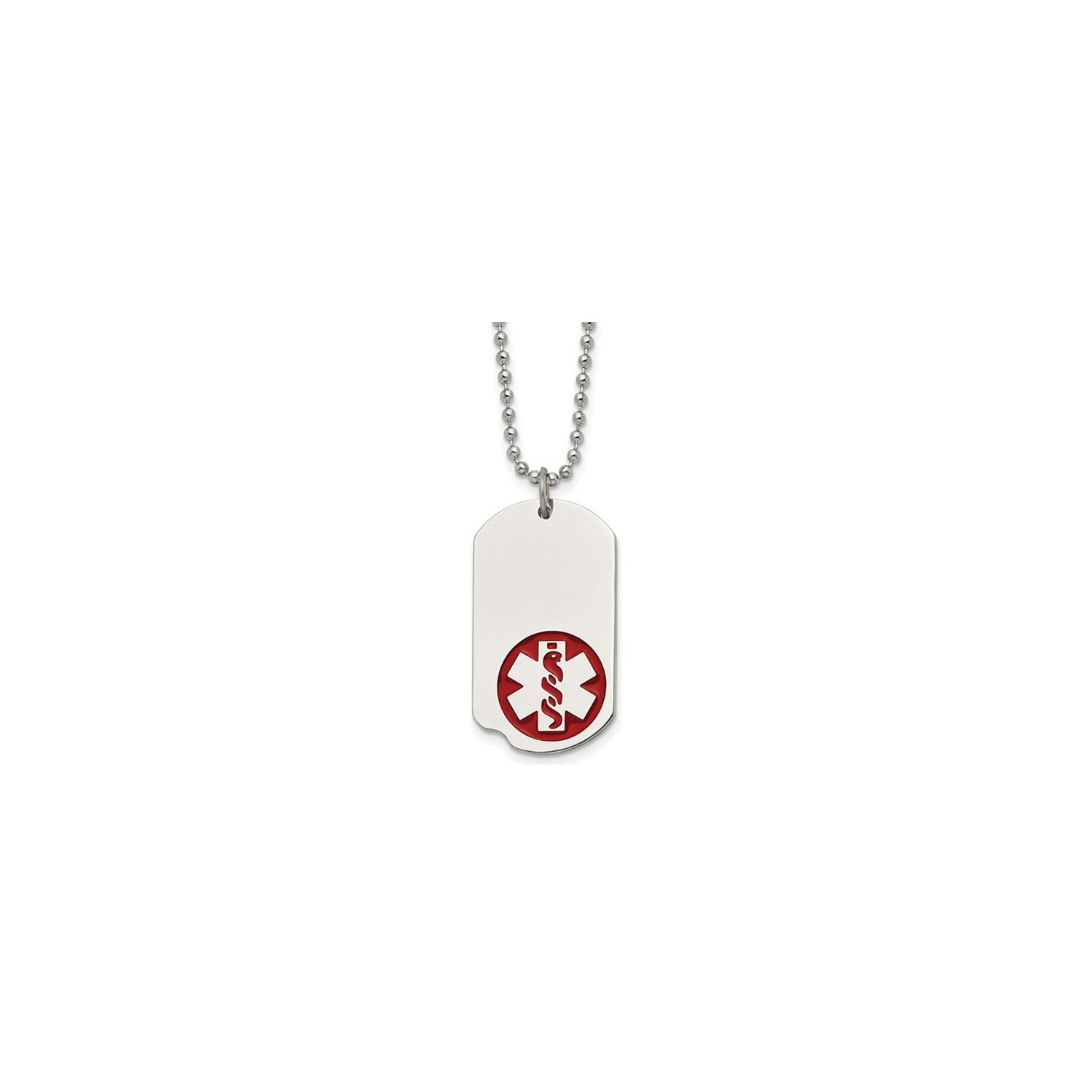Collier pendentif pour hommes en acier inoxydable pour hommes avec cha?«ne