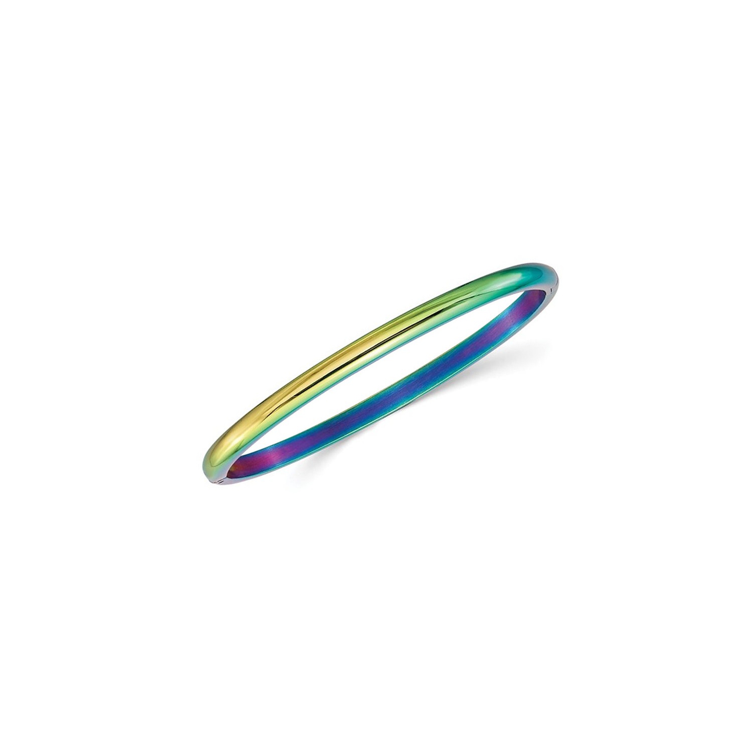 Bracelet de bracelet arc-en-ciel en acier inoxydable