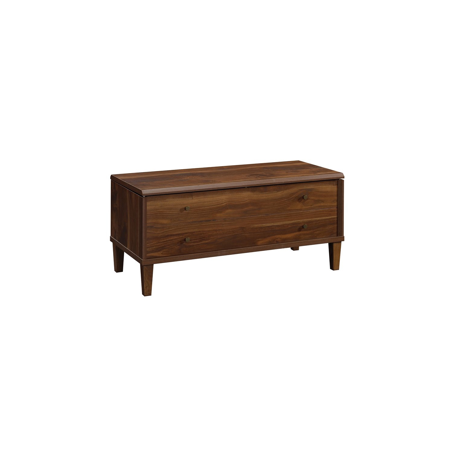 Sauder Willow Place Engineered Wood Lift-Top Coffee Table in Grand Walnut