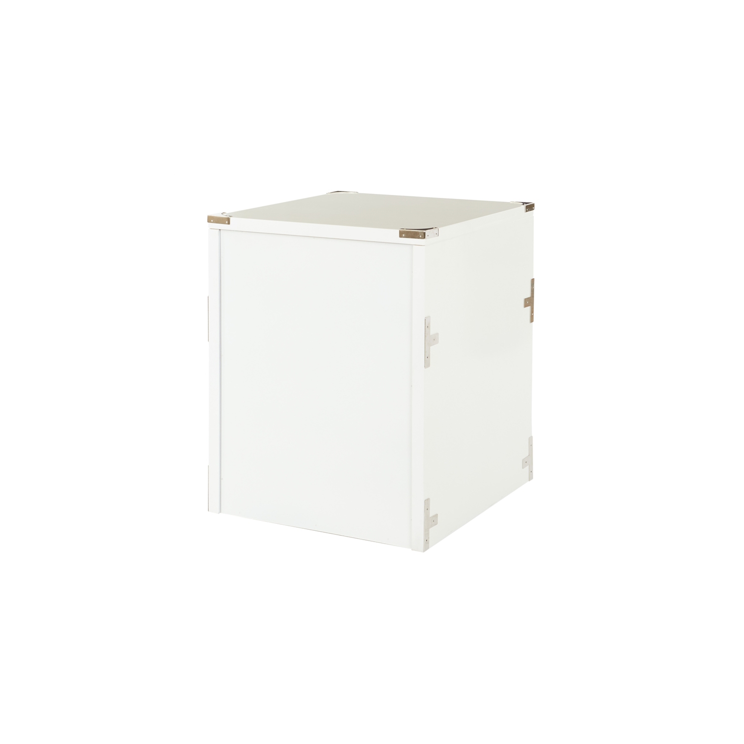 Classeur Wellington à 2 tiroirs, entièrement assemblé, blanc