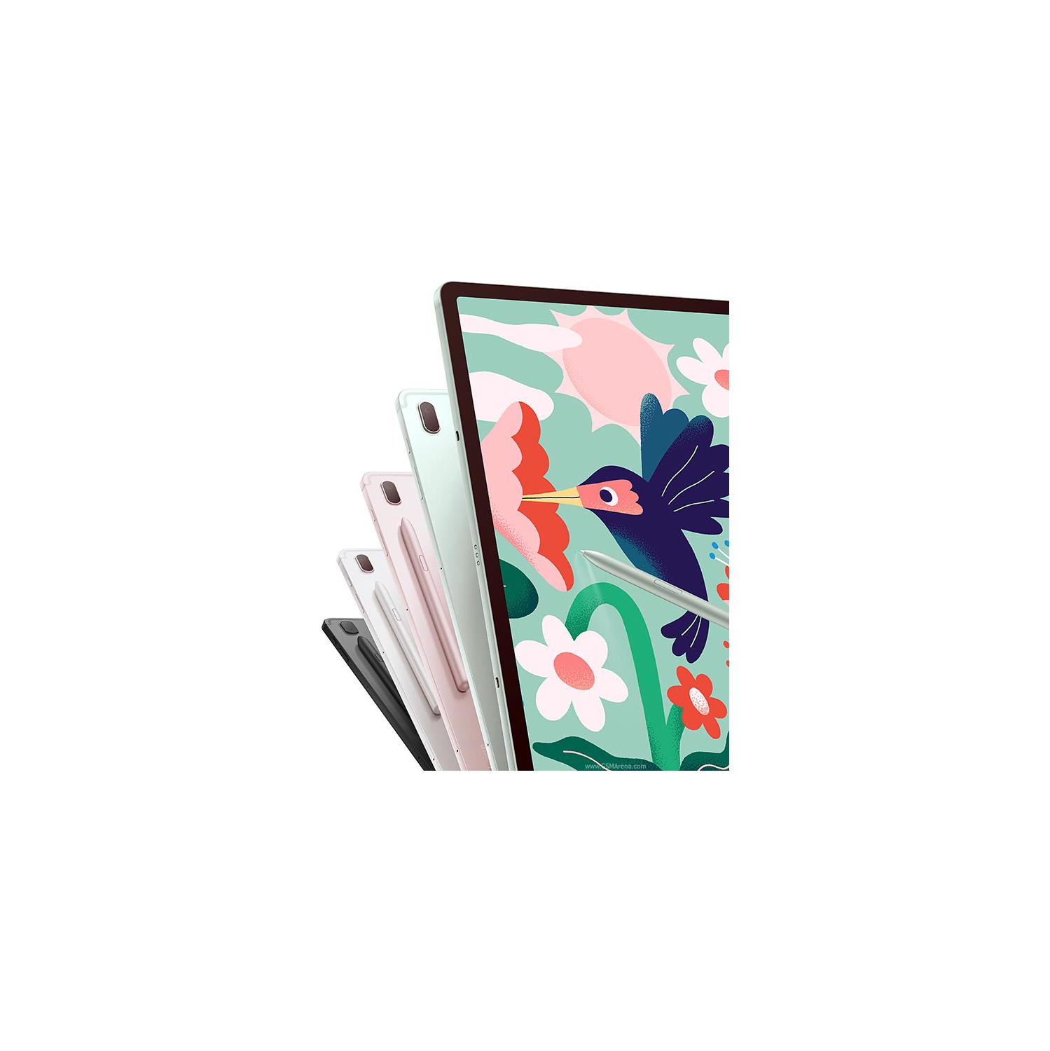 Refurbished - Samsung Galaxy Tab S7 FE 12.4" 256GB Android 11 Tablet with Qualcomm 8-Core Processor - Mystic Green