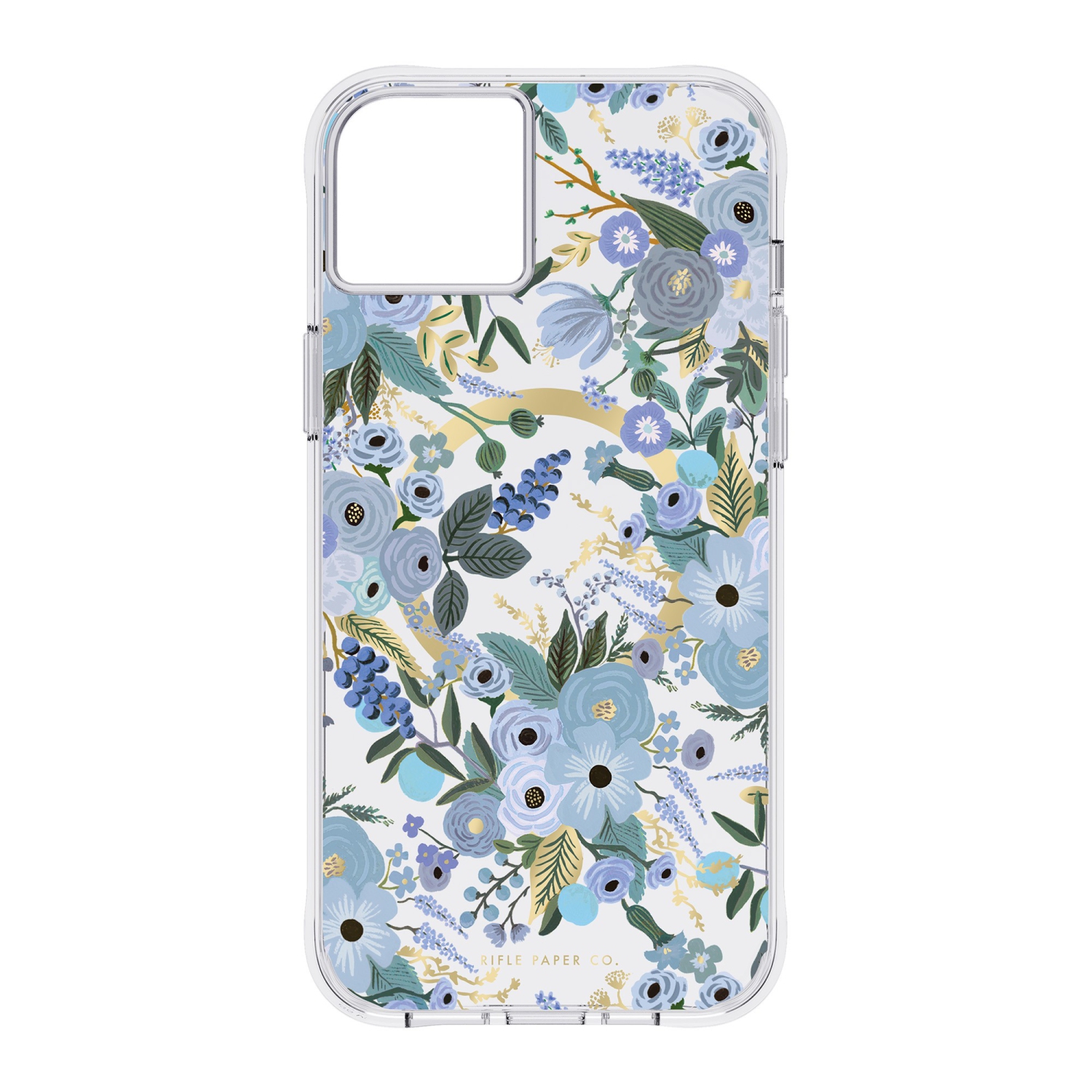 Rifle Paper Rifle Paper MageSafe Case compatible with iPhone 14 Plus - blue