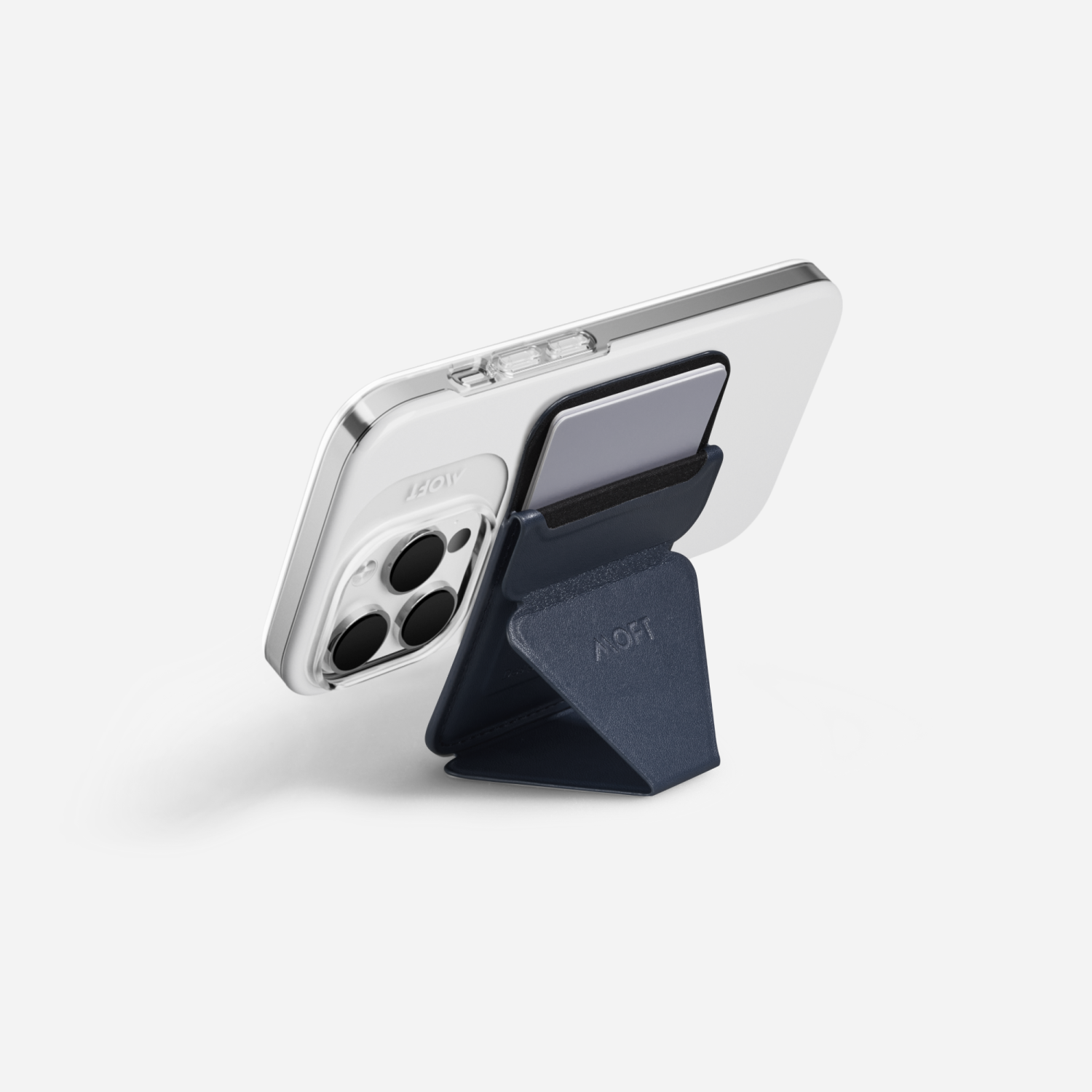 MOFT Snap-On nan Plastic Fitted Folio Case – Blue