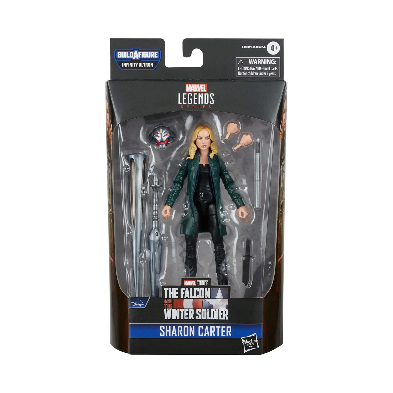 Marvel Legends Disney+ 6 Inch Action Figure BAF Infinity Ultron - Sharon Carter