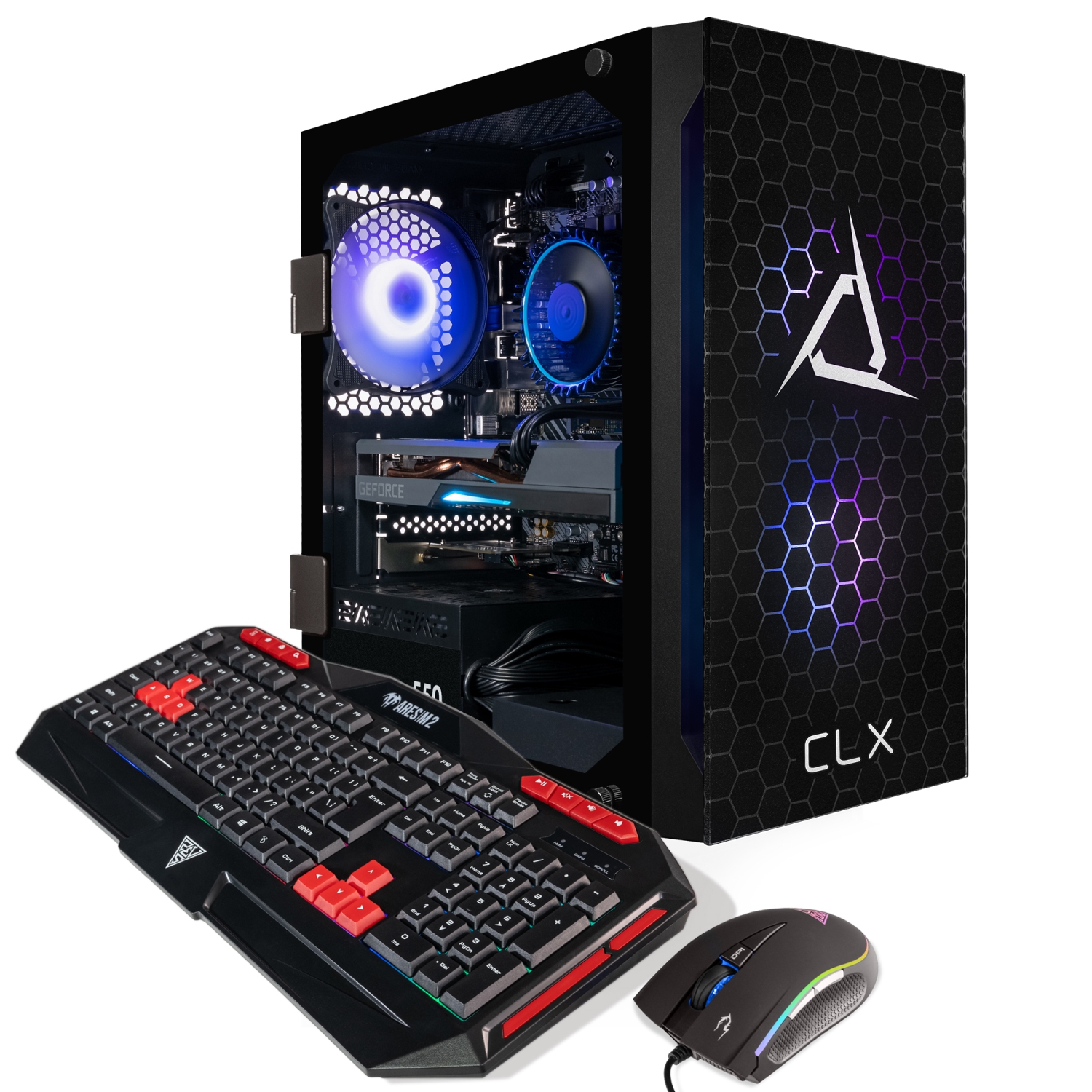 CLX SET Gaming Desktop - Intel Core i5 12400F 2.5GHz 6-Core, 16GB