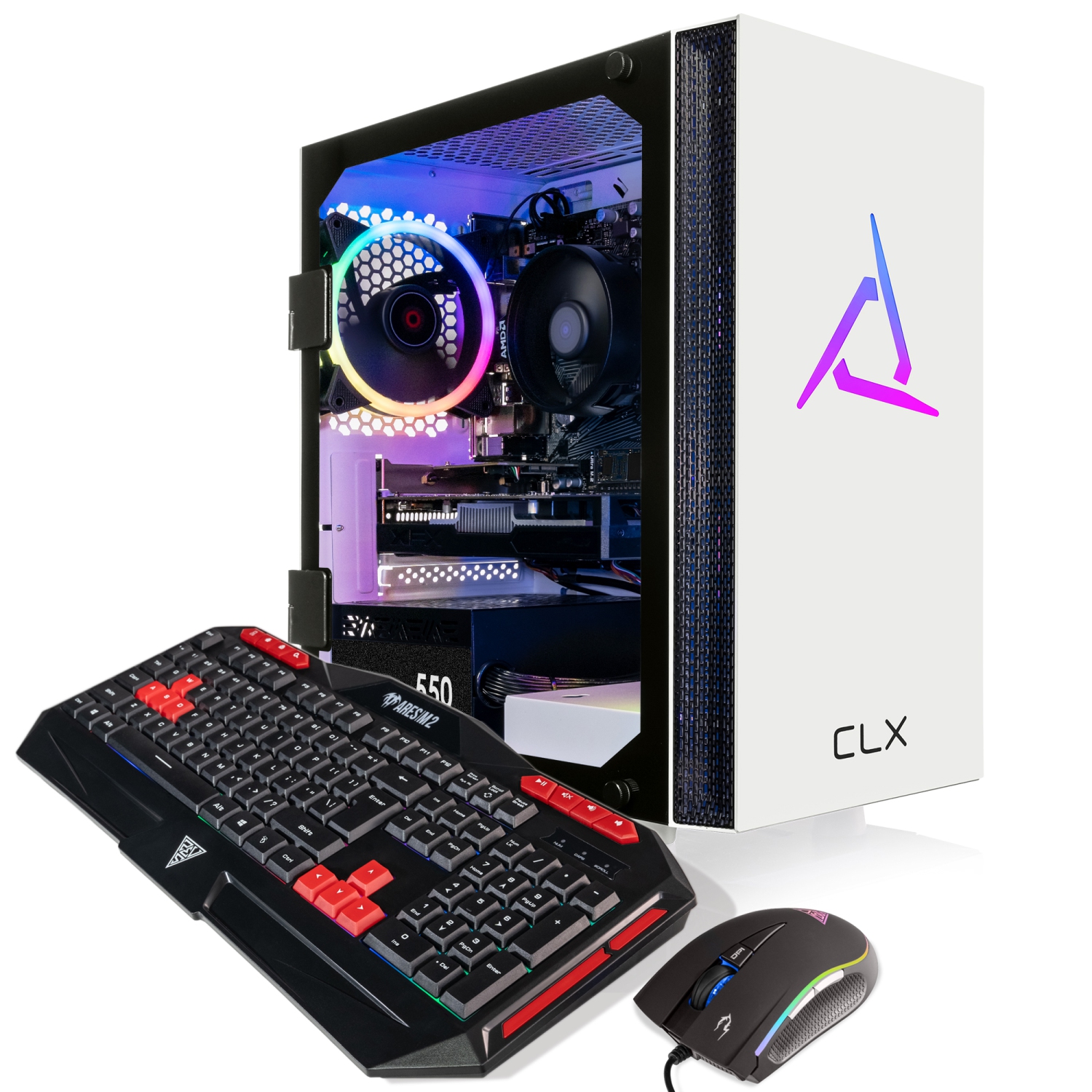 CLX SET Gaming Desktop - AMD Ryzen 5 5600 3.5GHz 6-Core, 16GB DDR4