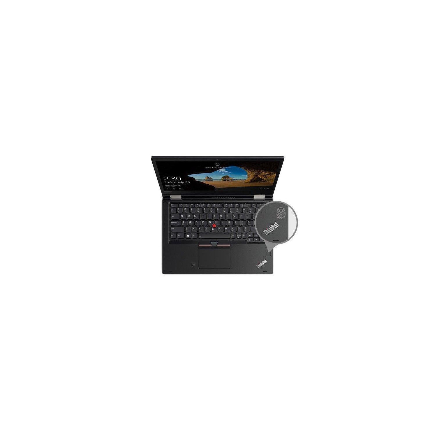 Remis à neuf – Lenovo ThinkPad X380 Yoga Touch 13,3 po, Core i5-8350U, 16GB DDR4 Go, SSD 256GB Go, caméra Web, STYLET, Windows 10 Pro