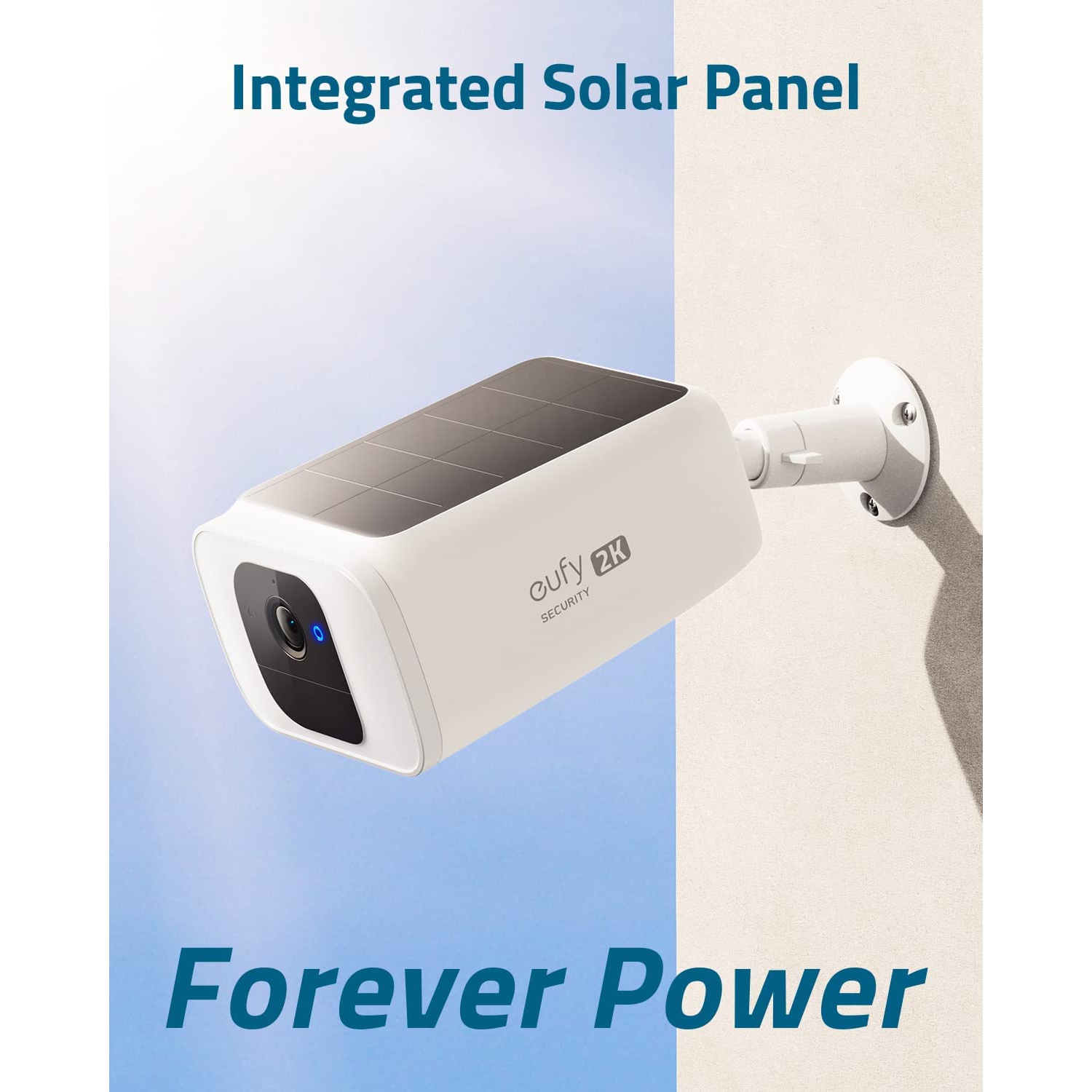 Open Box - eufy Security SoloCam S40, Solar-Powered, Wireless Outdoor Security Camera