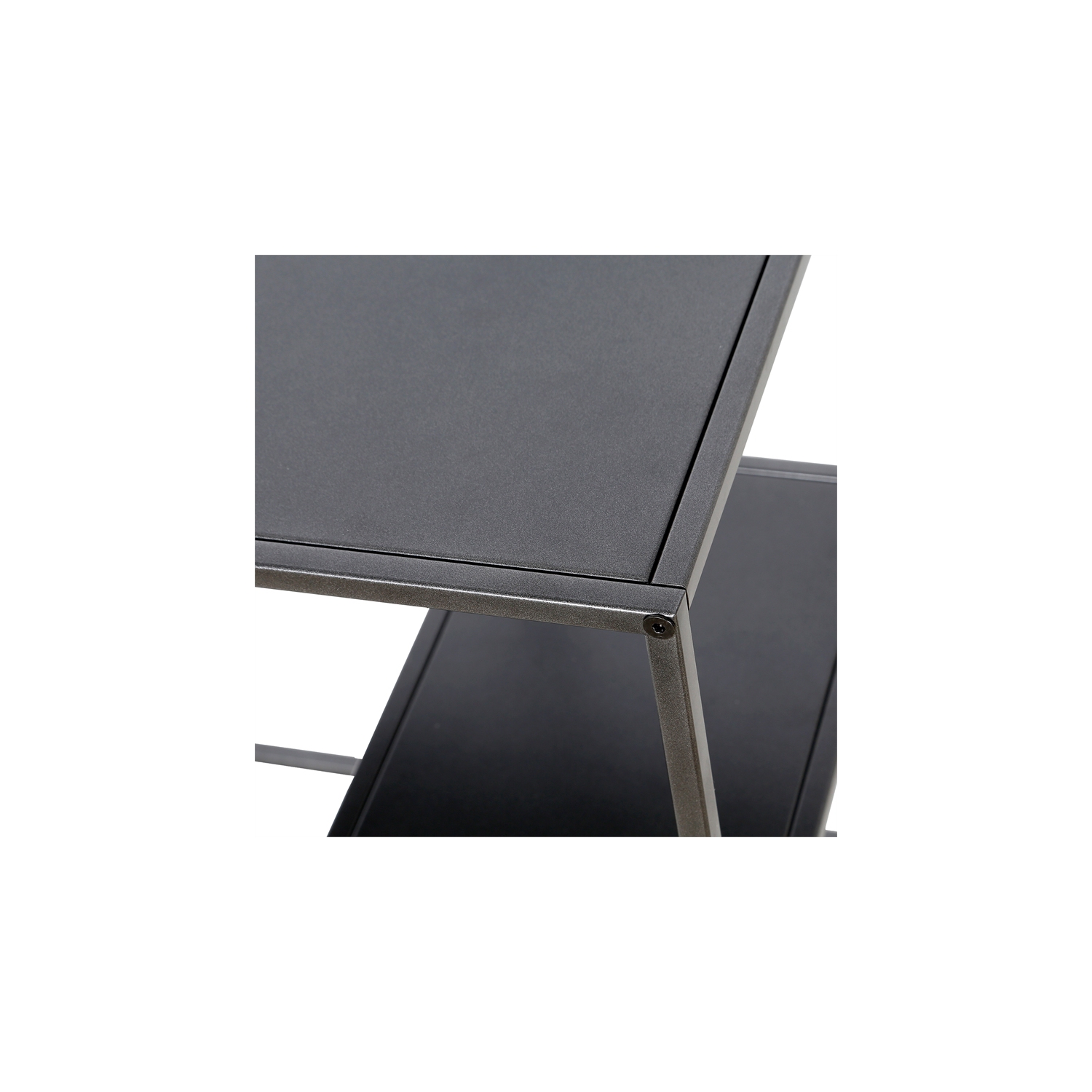 Henn&Hart 20" Gray Side Table