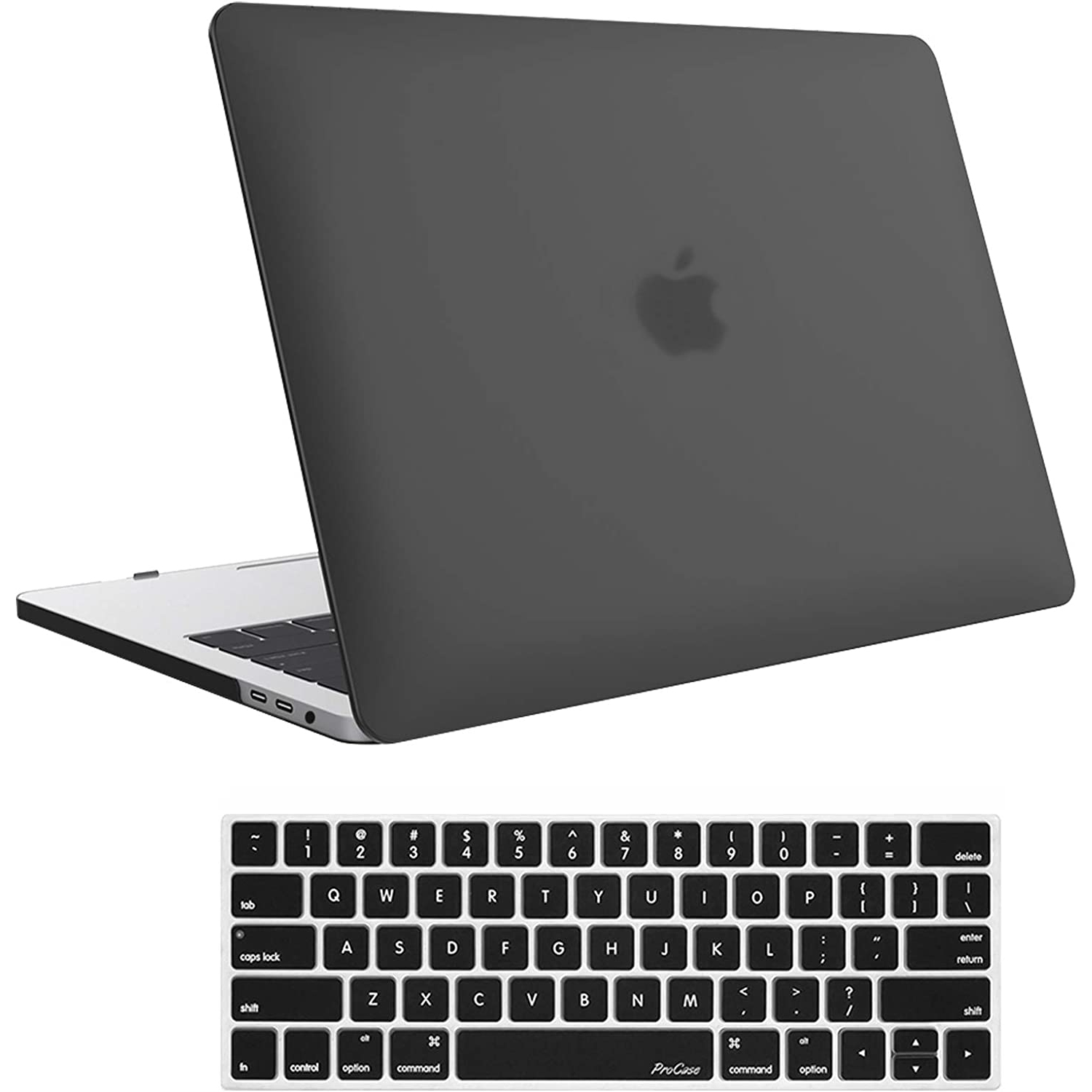 MacBook Pro 15 Case 2019 2018 2017 2016 Release A1990/A1707, Hard Case Shell Cover and Keyboard Cover for Apple MacBook Pro 15' (2019/2018/2017/2016) with Touch Bar and Tou
